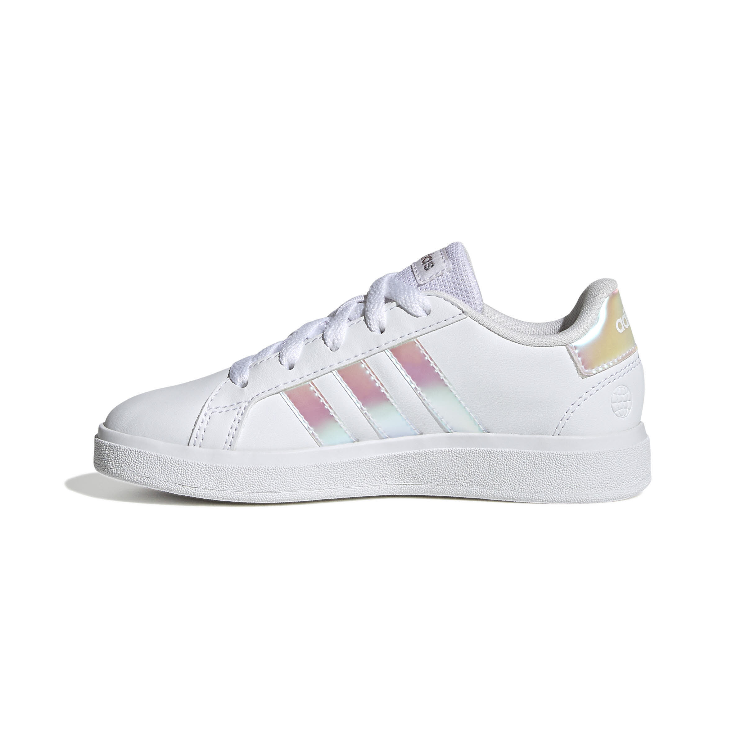 adidas Grand Court Mädchen Lifestyle-Schuhe Tennis-Schuhe weiß