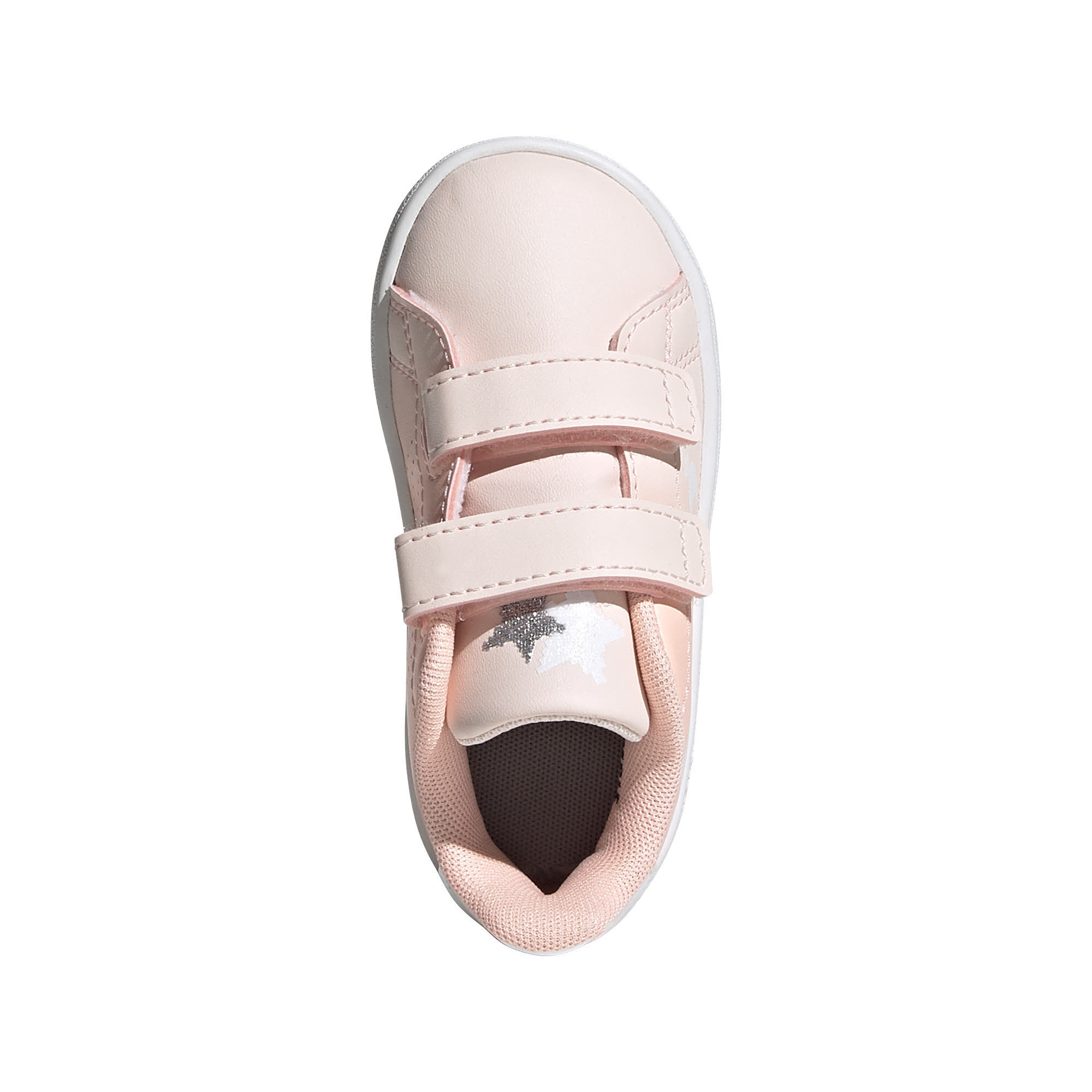 adidas Advantage I Mädchen Turnschuhe Klettverschluss Sport Freizeit rosa NEU