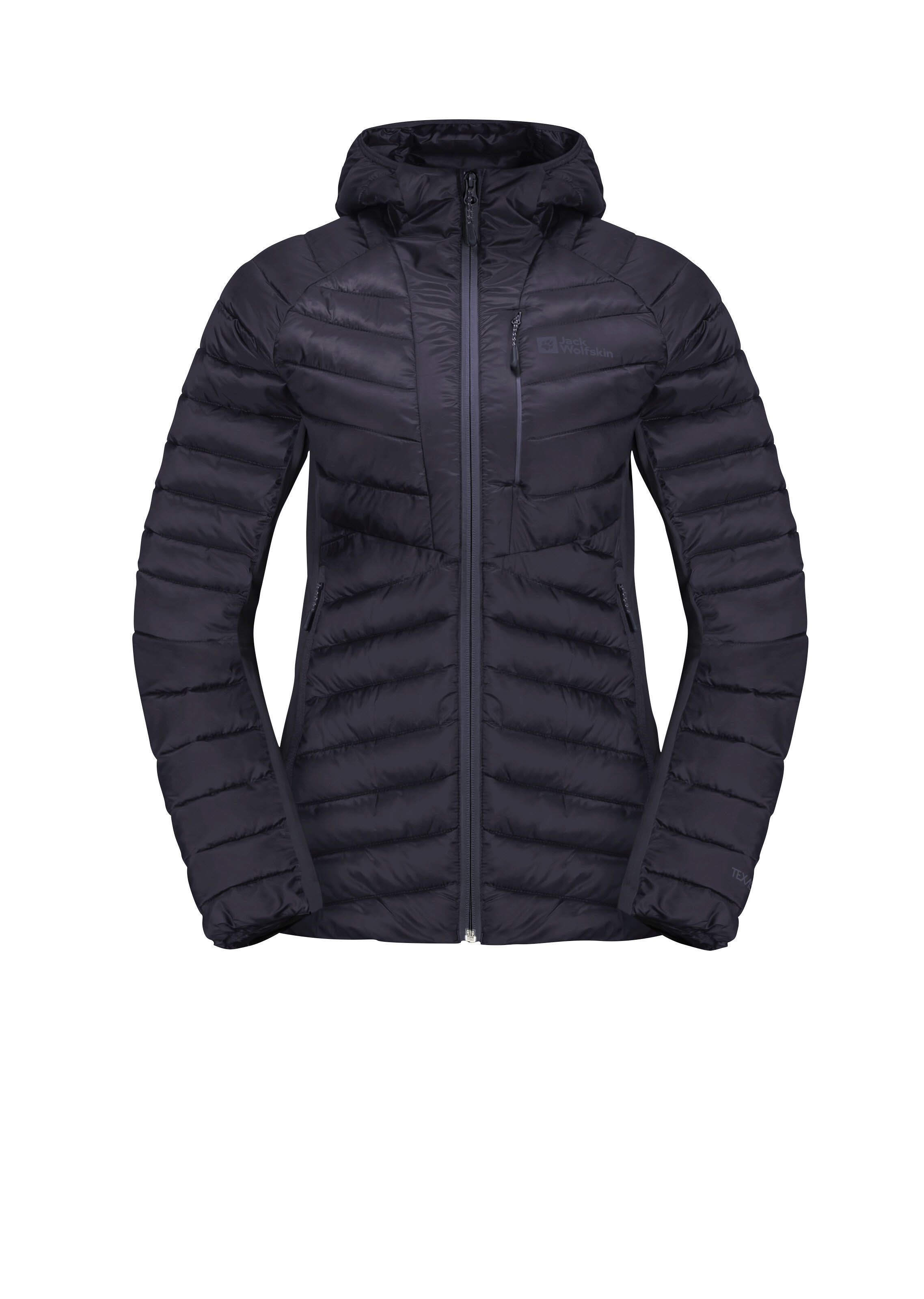 Jack Wolfskin Routeburn Pro Ins JKT W Daunenjacke Isolationsjacke Damen dunkelgrau