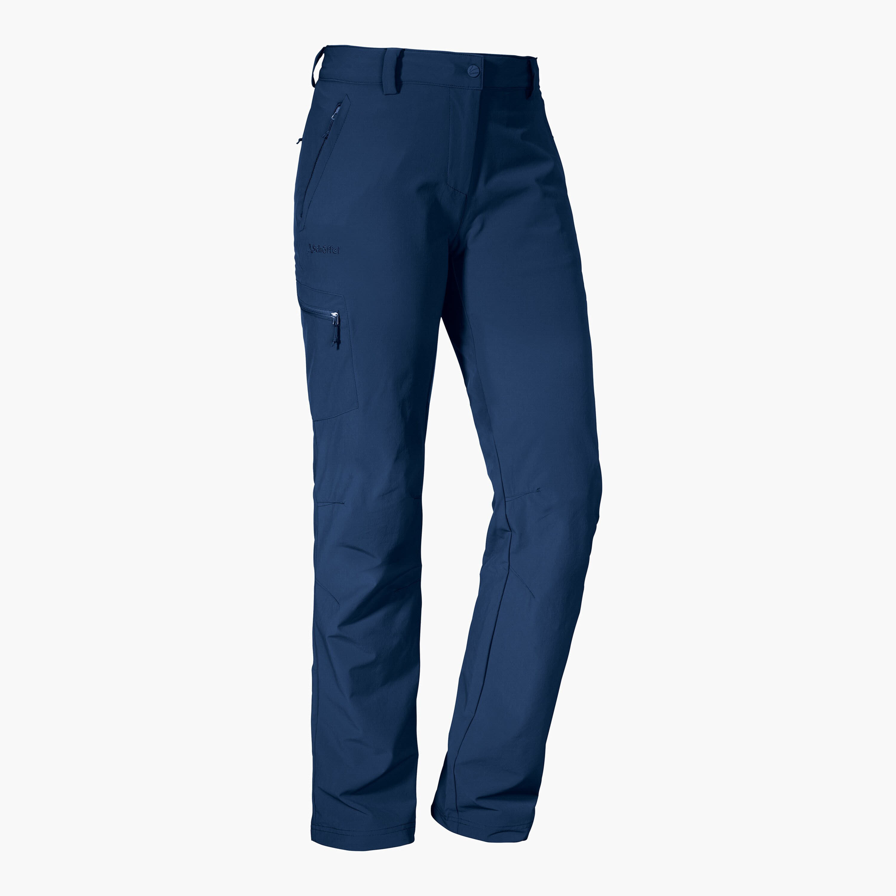 Schöffel Pants Ascona Damen Wanderhose Trekkinghose ungefüttert blau NEU