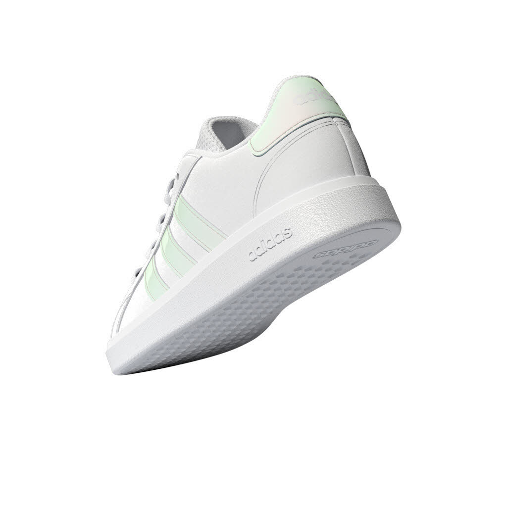 adidas Grand Court Mädchen Lifestyle-Schuhe Tennis-Schuhe weiß