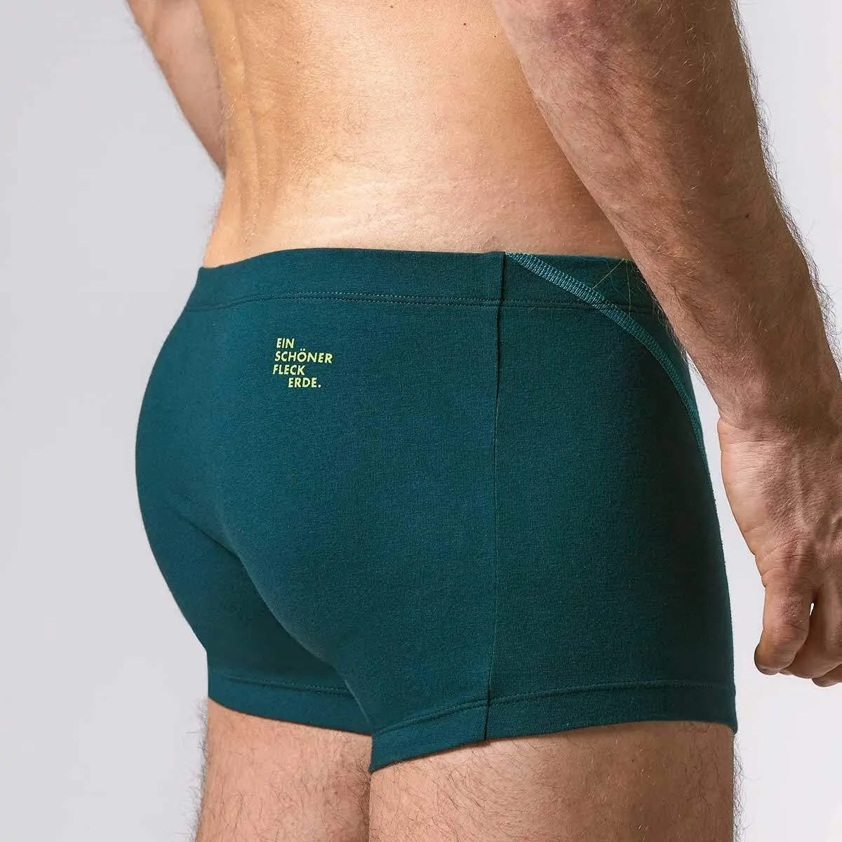 Ein schöner Fleck Erde Jägerhorn Herren Boxershorts Unterhose Wäsche grün NEU