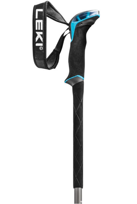 Leki Guide Lite 2 Skitourenstock Leichtbauweise Ergonomische Stützfläche Unisex Grau