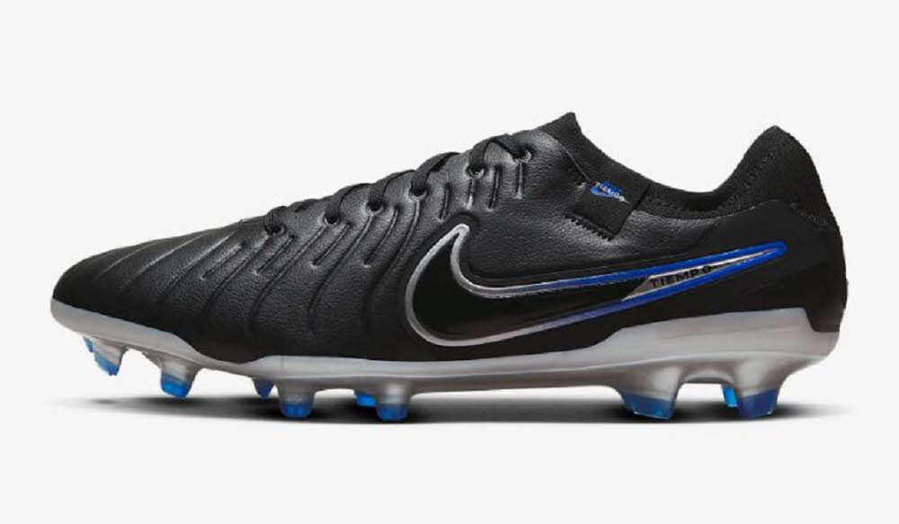 NIKE Tiempo Legend 10 Pro Herren Fußballschuhe Rasen schwarz/blau NEU