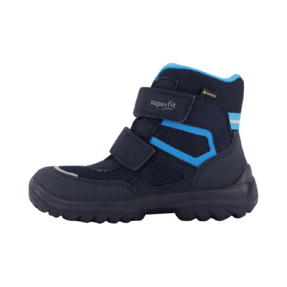 Superfit Jungen Stiefel Klettstiefel gefüttert blau