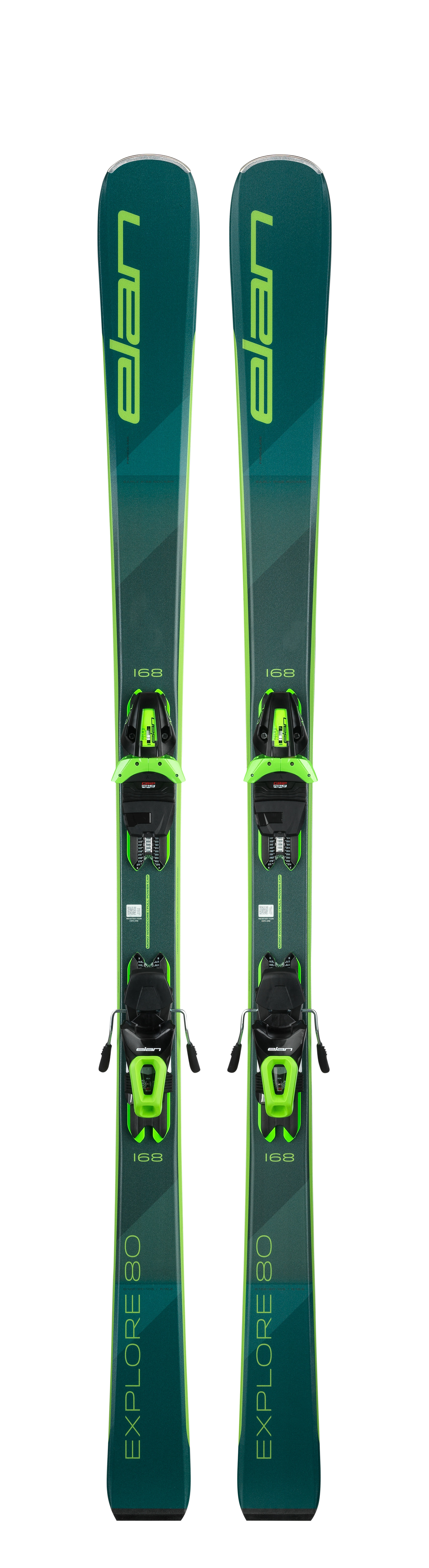 Elan EXPLORE 80 Power Shift Herren Ski All-Mountain Ski grün