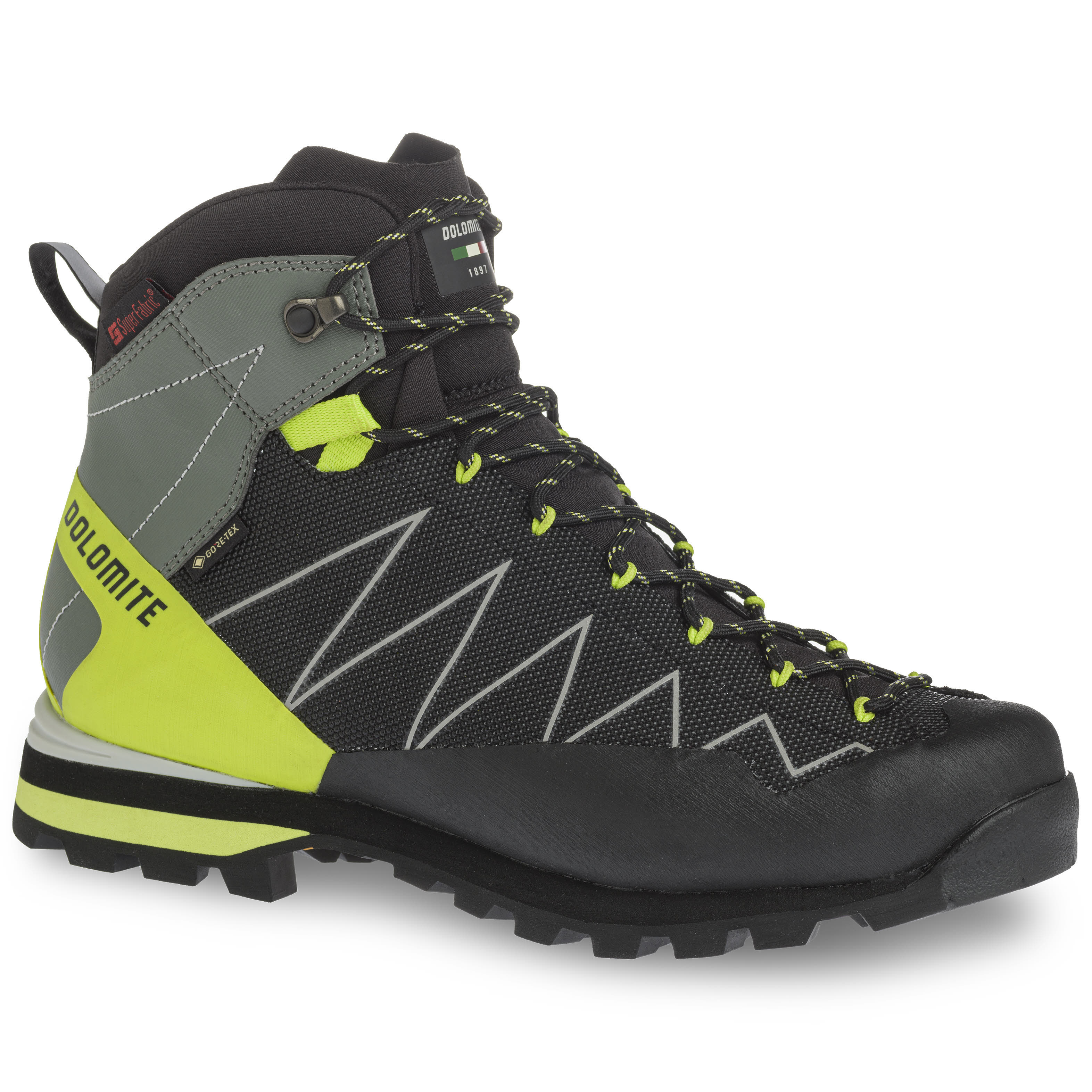 Dolomite Crodarossa Pro GTX 2.0 Herren Wanderschuhe Trekkingschuhe wasserdicht grün