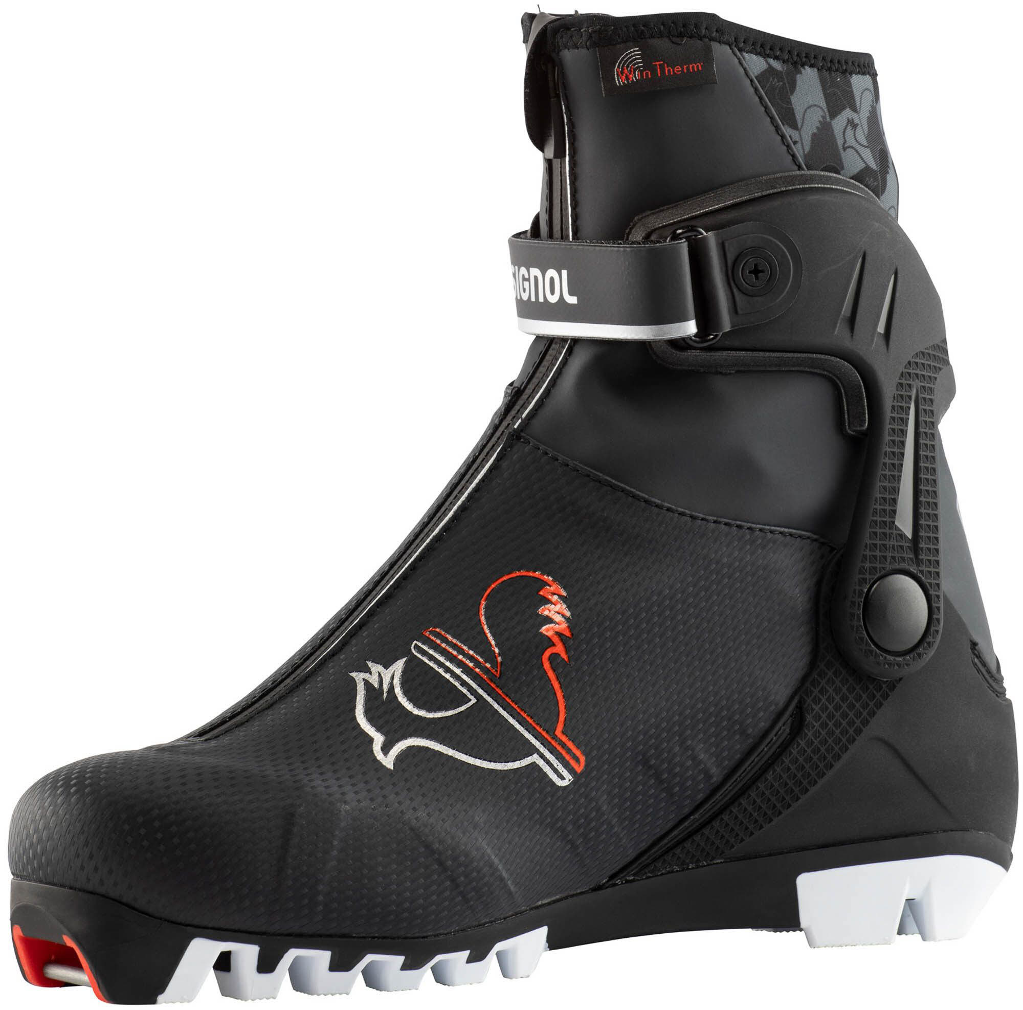 Rossignol X-10 Skate Skatingschuh Langlaufschuh Damen schwarz NEU