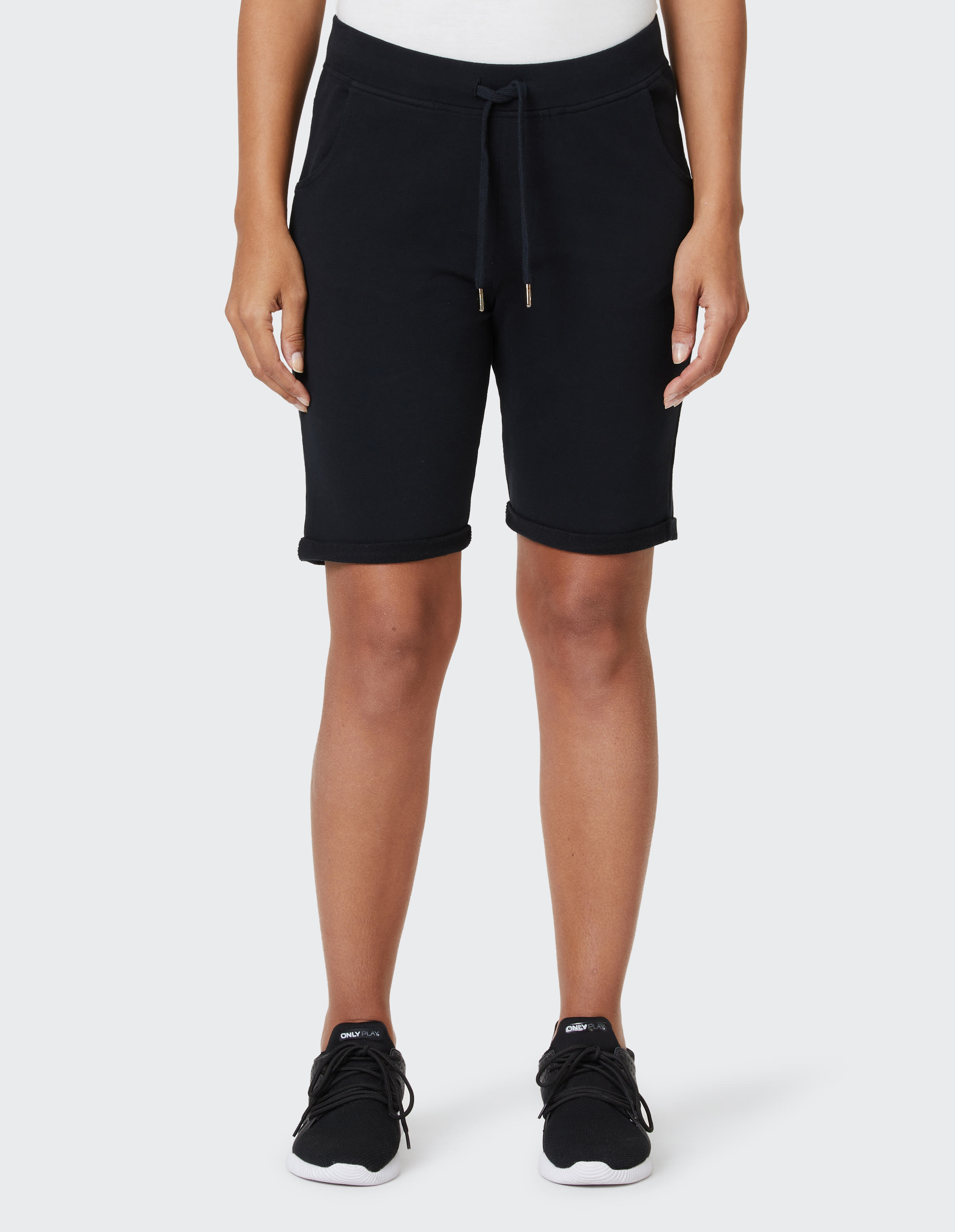 Venice Beach CARLOTTI Shorts Freizeitshorts Sweatshorts Damen schwarz