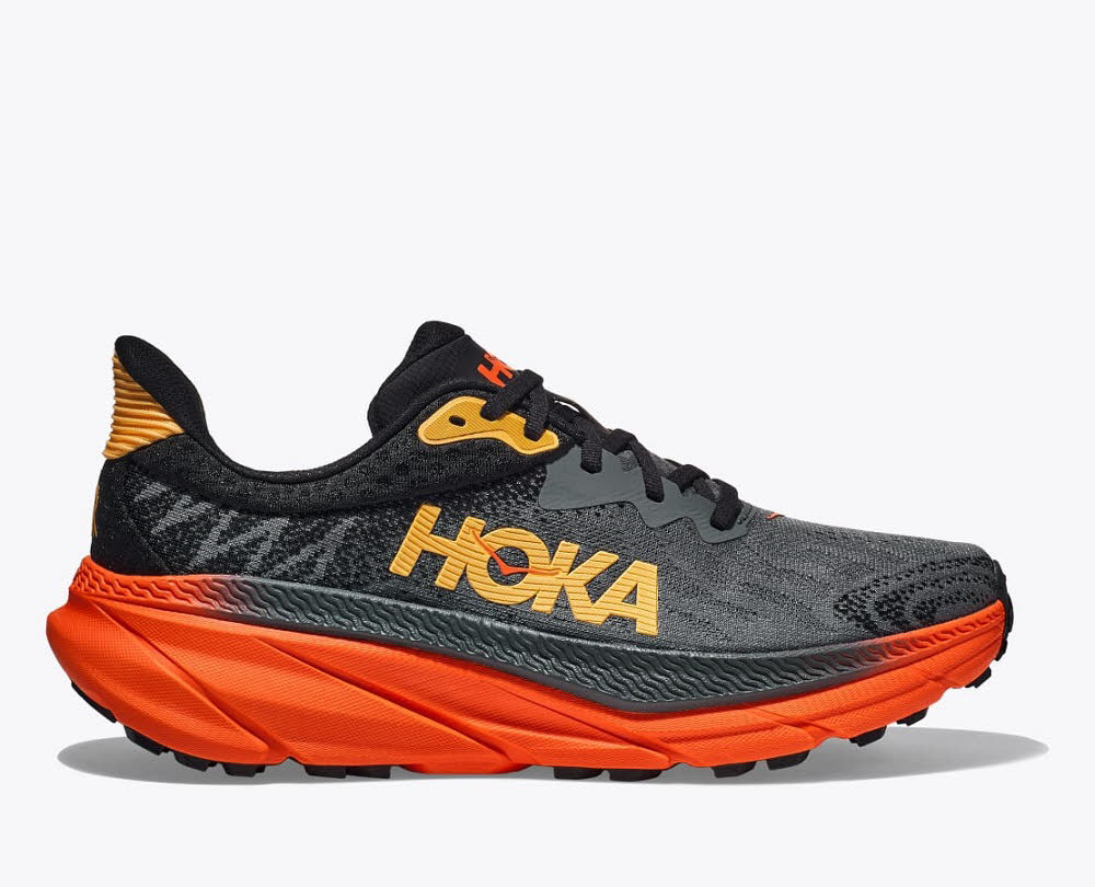 Hoka Challenger 7 Herren Laufschuhe Trailrunningschuhe grau