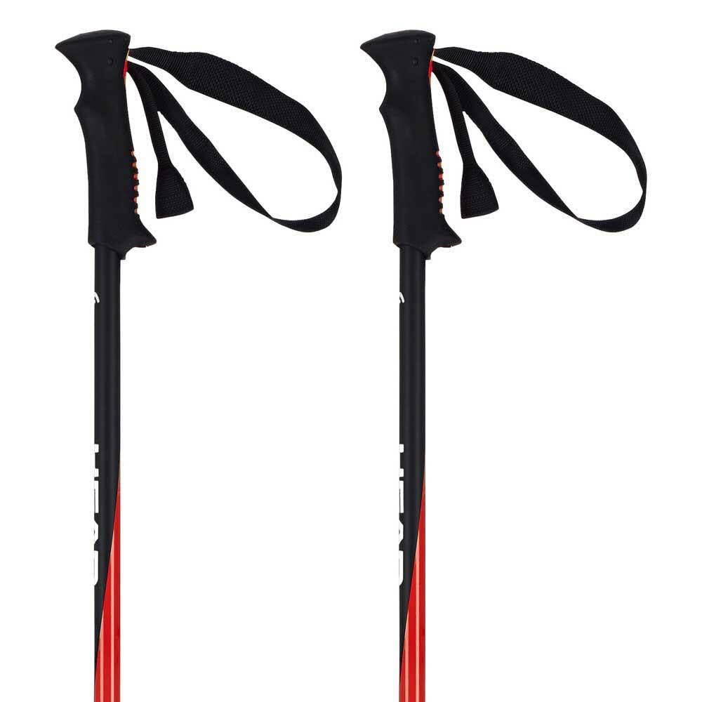 Head Pro Red Unisex Skistöcke OnPiste Black/Neonred Alpine 1 Paar NEU