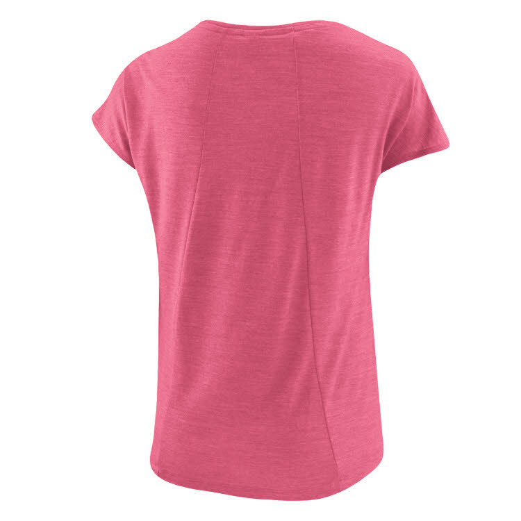 Löffler Damen LOOSE SHIRT MERINO-TENCEL (TM) T-Shirt rosa