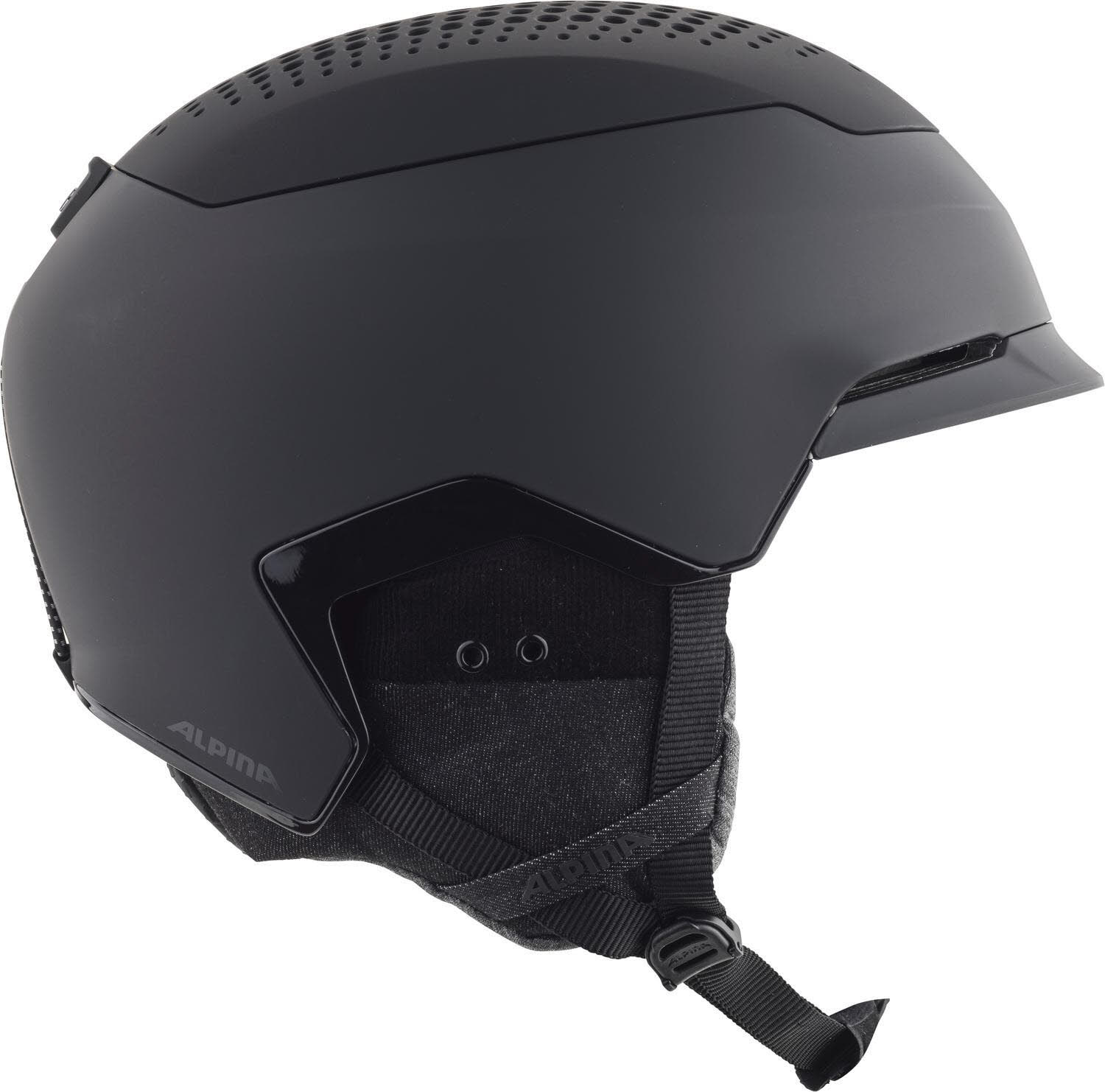 Alpina Gems Herren Skihelm Freeride-Helm schwarz