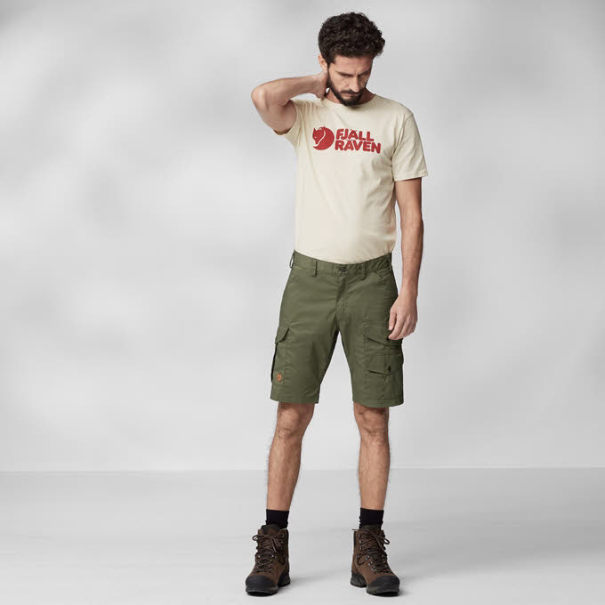 Fjällräven Vidda Pro Lite Herren Shorts kurze Hose Wandershorts grün