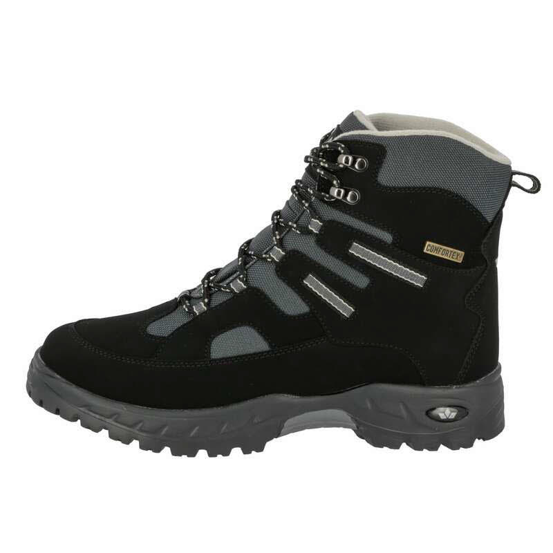 Lico Flake Herren Winterstiefel Halbschuhe schwarz