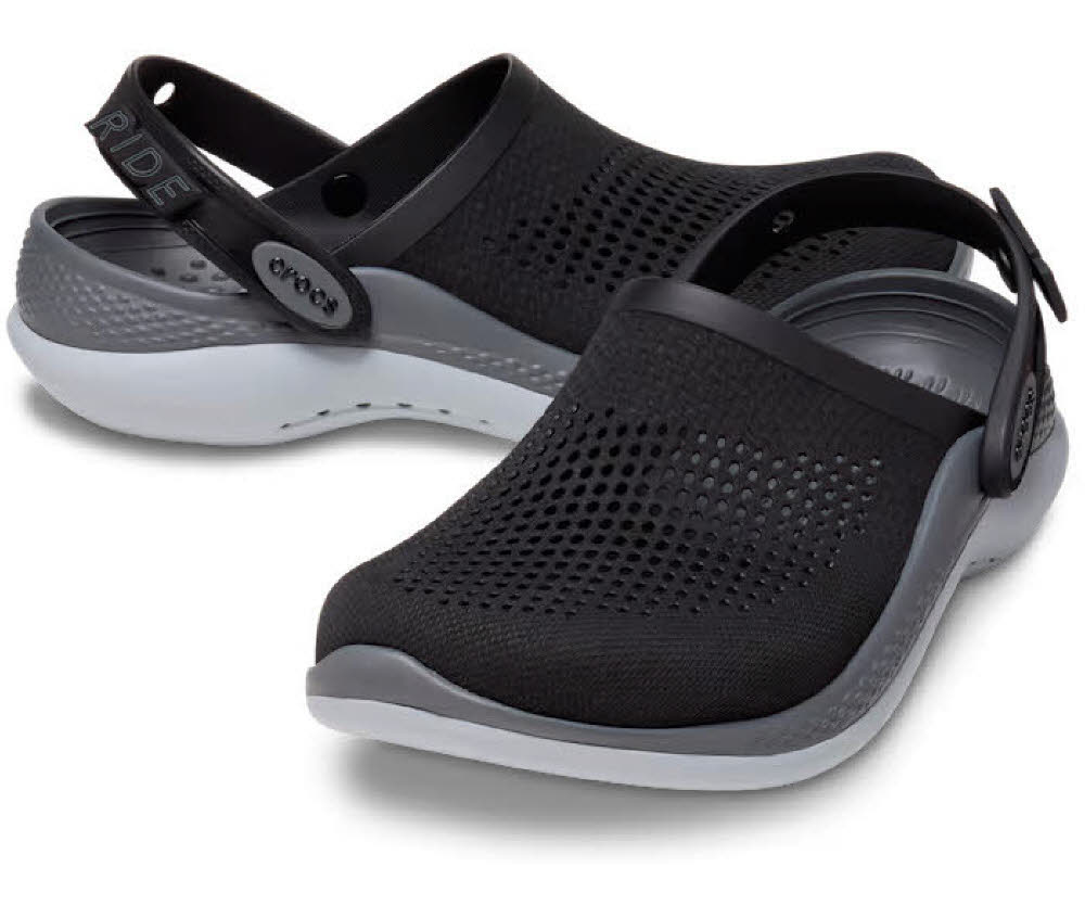 Crocs LiteRide 360 Clog Herren Gartenschuh Sandale Badeschuh schwarz