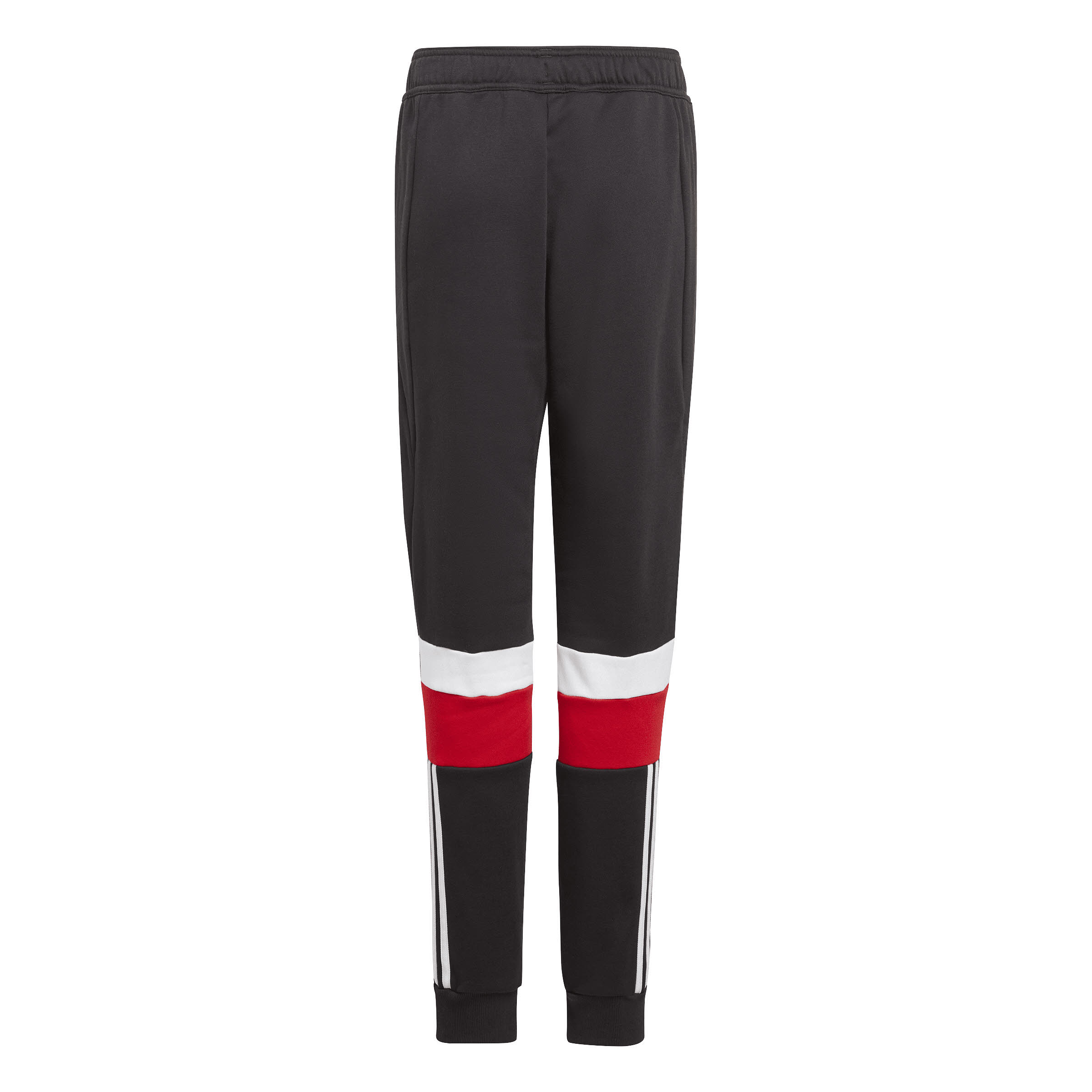 adidas TIBERIO 3-STREIFEN Colorblock Jungen Hose Jogginghose schwarz