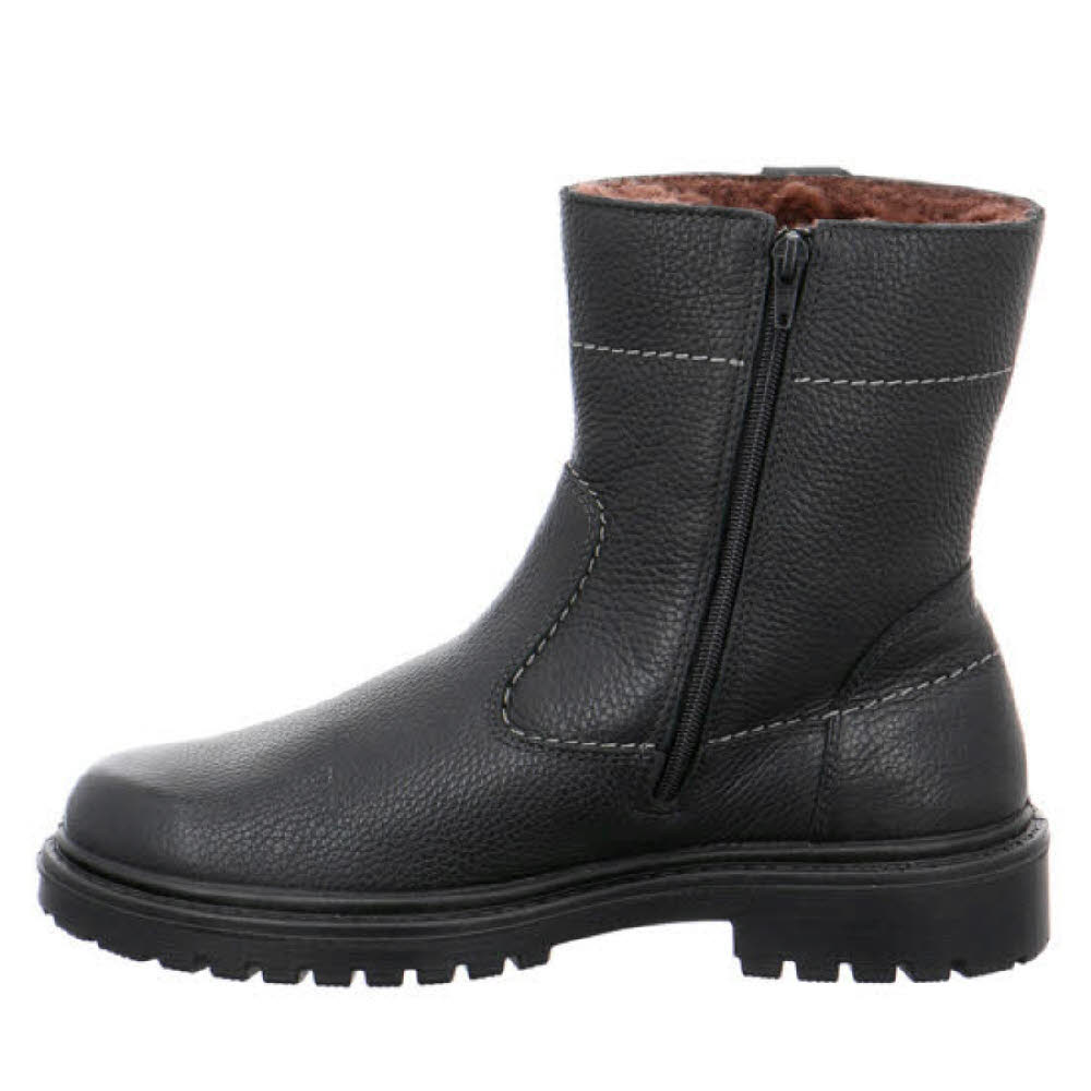 Jomos ALPINA Herren Stiefel Leder Modestiefel gefüttert braun NEU