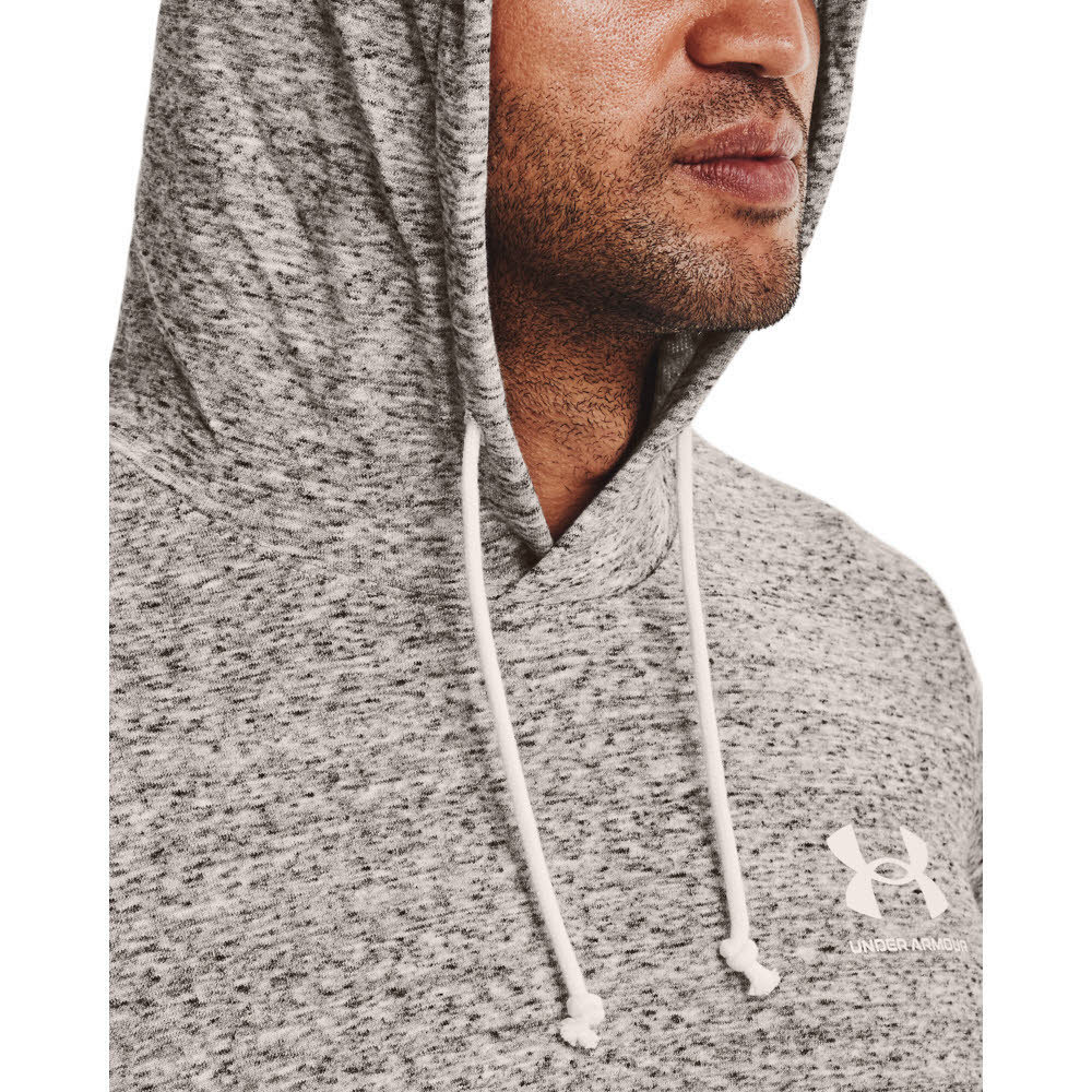 Under Armour Rival Herren Hoodie Kapuzenpullover French Terry grau