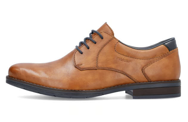 Rieker Herren Halbschuhe Schnürer Anzugschuhe Modeschuhe elegant braun