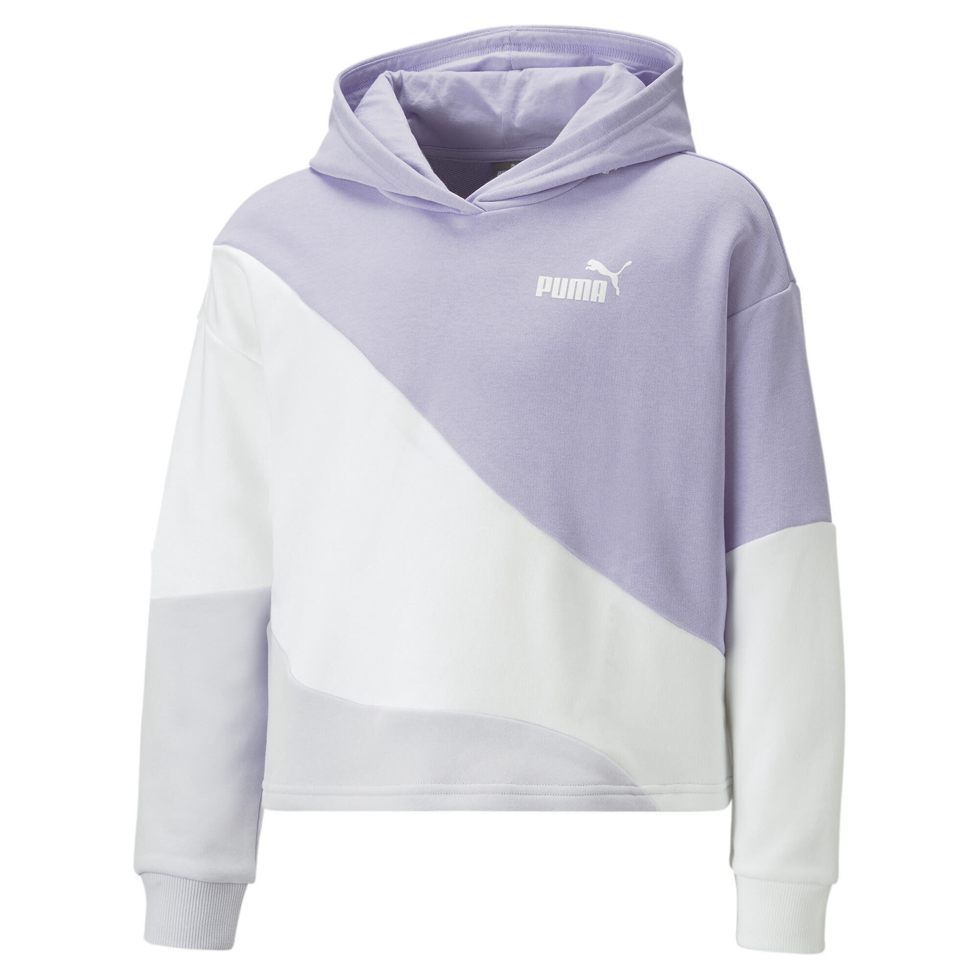 PUMA POWER Cat Hoodie TR G Mädchen Kapuzenpullover lila