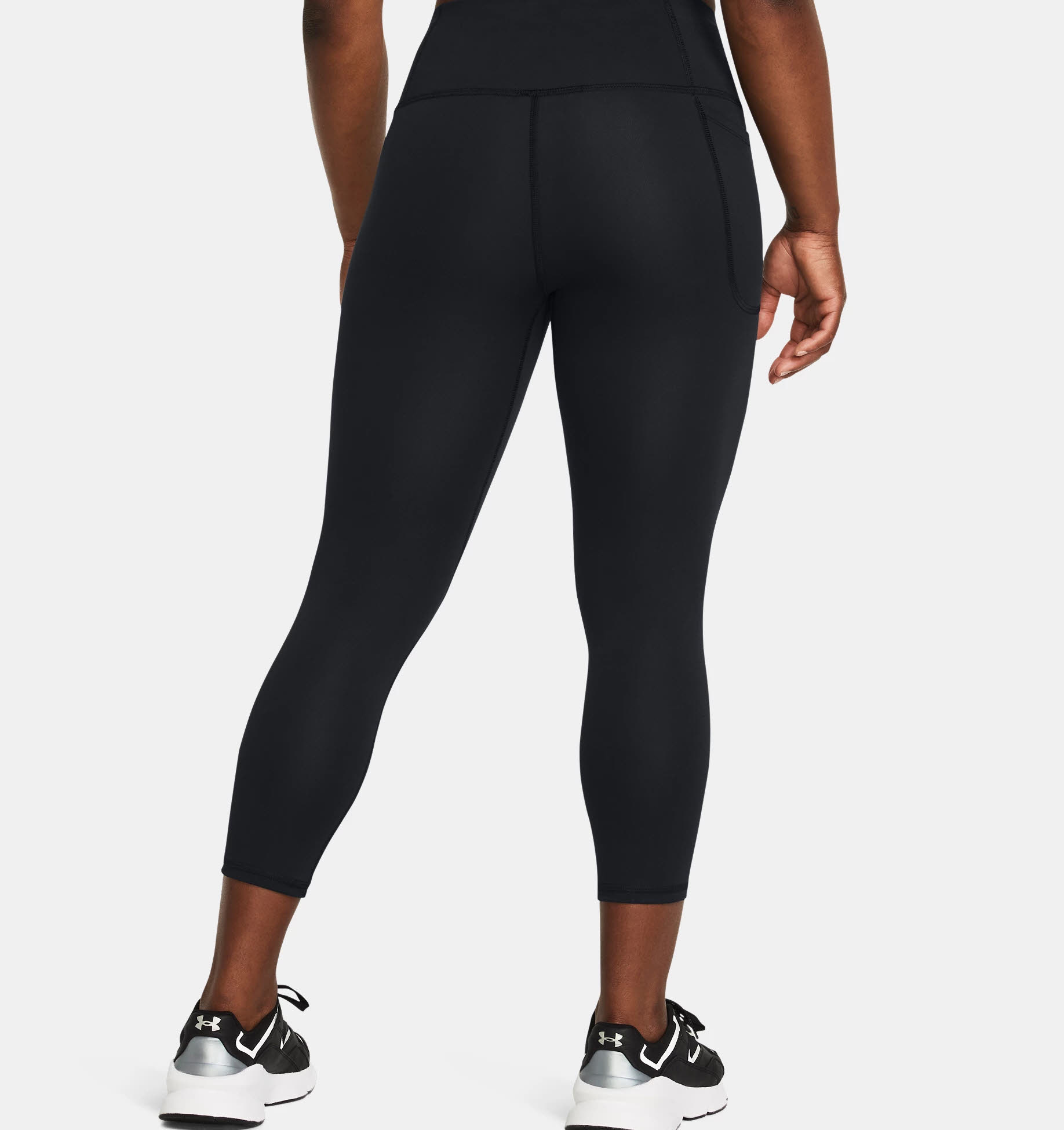 Under Armour Motion Caprihose Damen Sportleggings Trainingsleggings schwarz