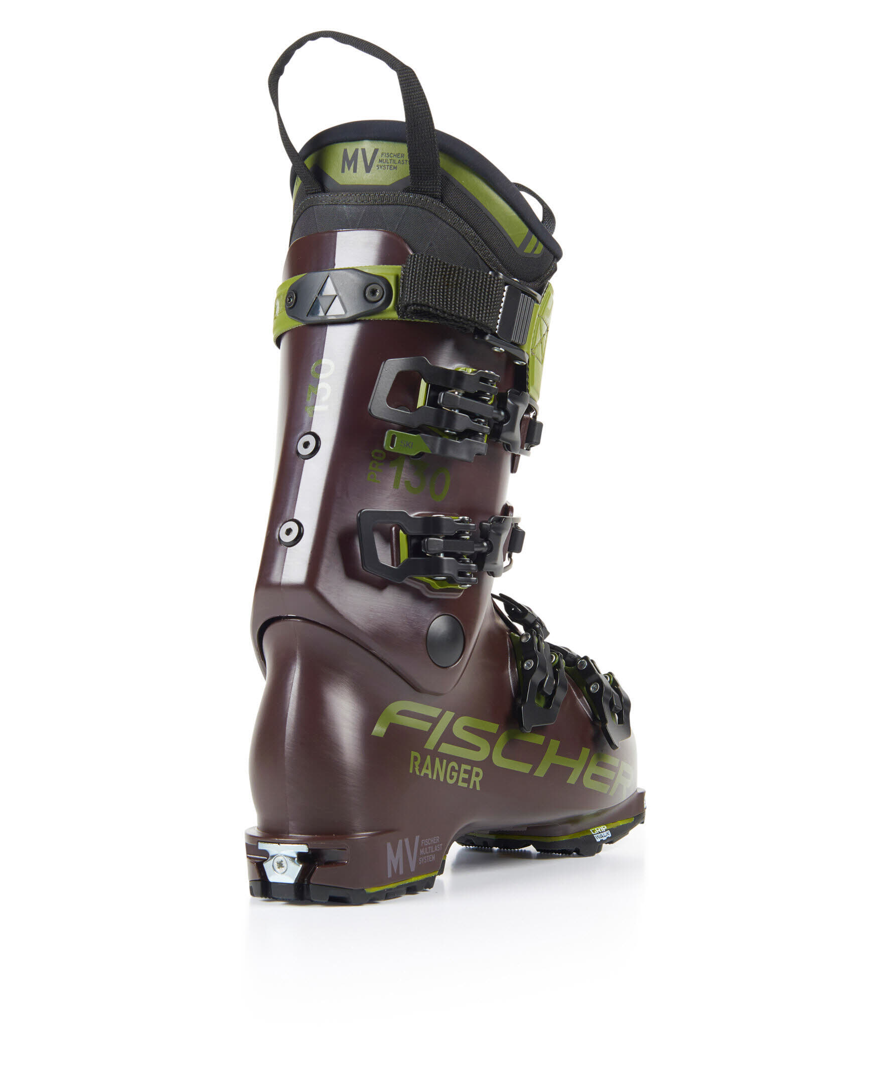 Fischer Ranger Pro 130 GW DYN Herren Ski Alpin Skischuhe Wintersport 22/23 braun