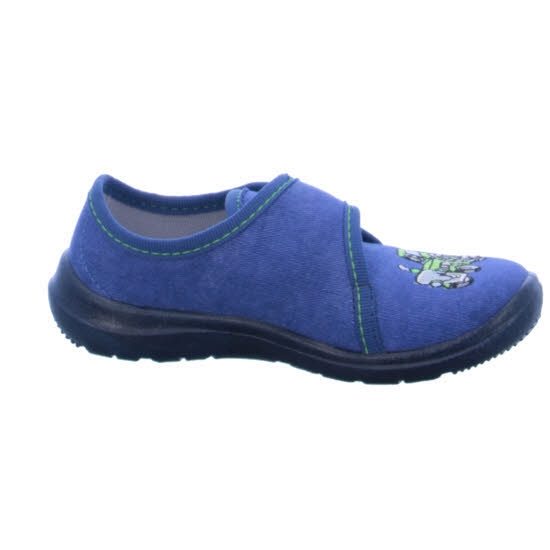 Beck Jungen Hausschuhe geschlossen blau