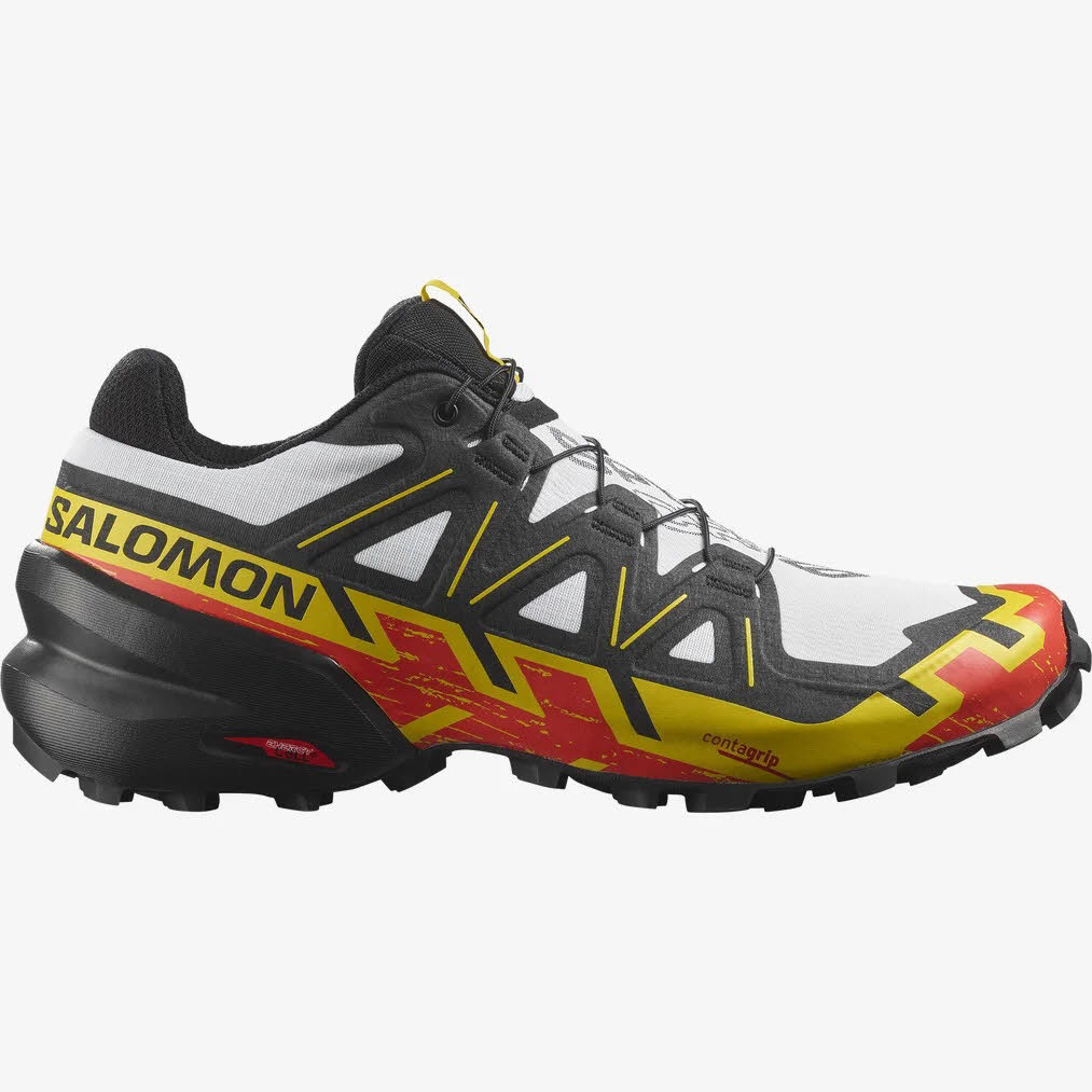 Salomon Speedcross 6 Trailrunning-Schuhe mit Quicklace Herren Multicolor