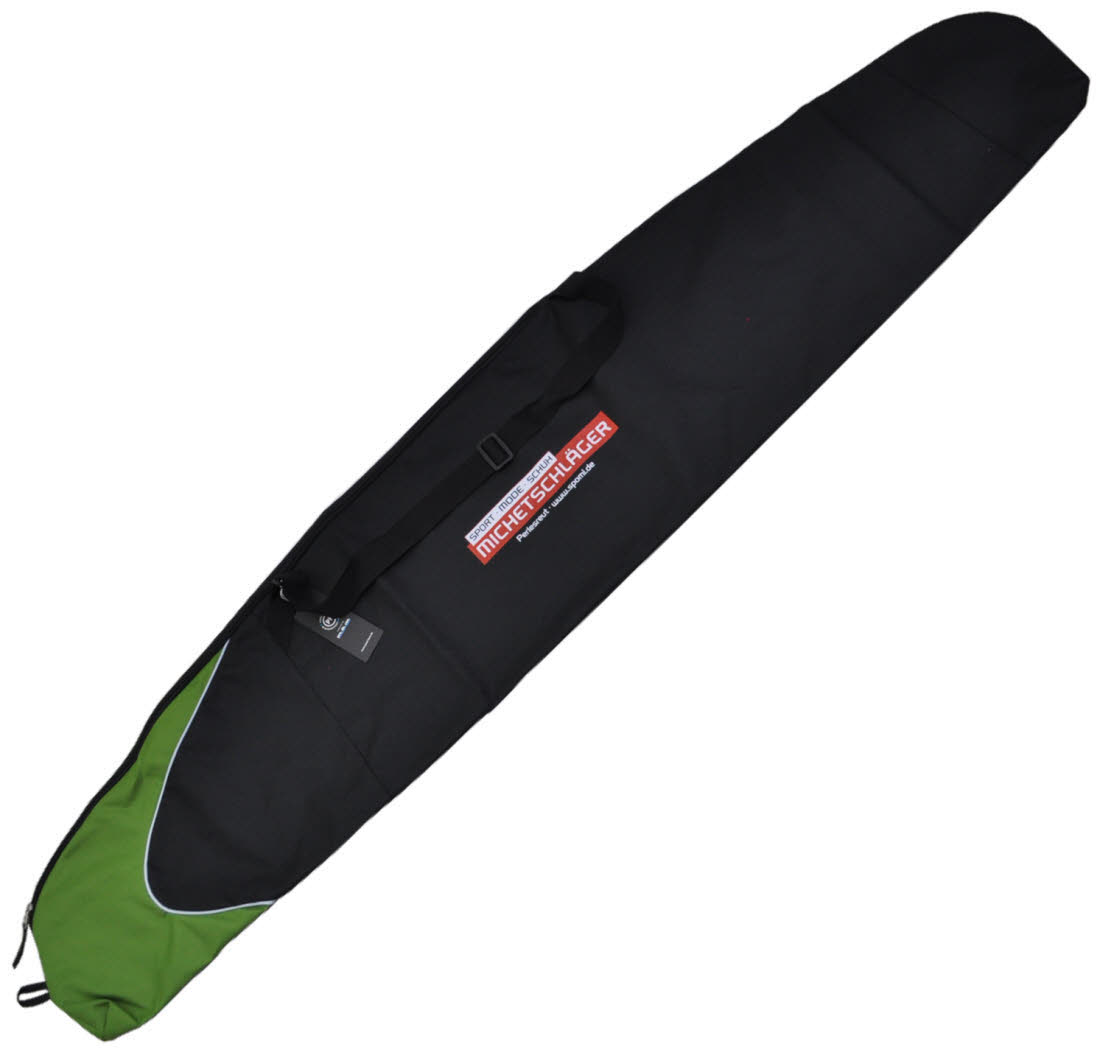 Sport Michetschläger Skitasche Aspen Skisack 190cm schwarz/grün NEU