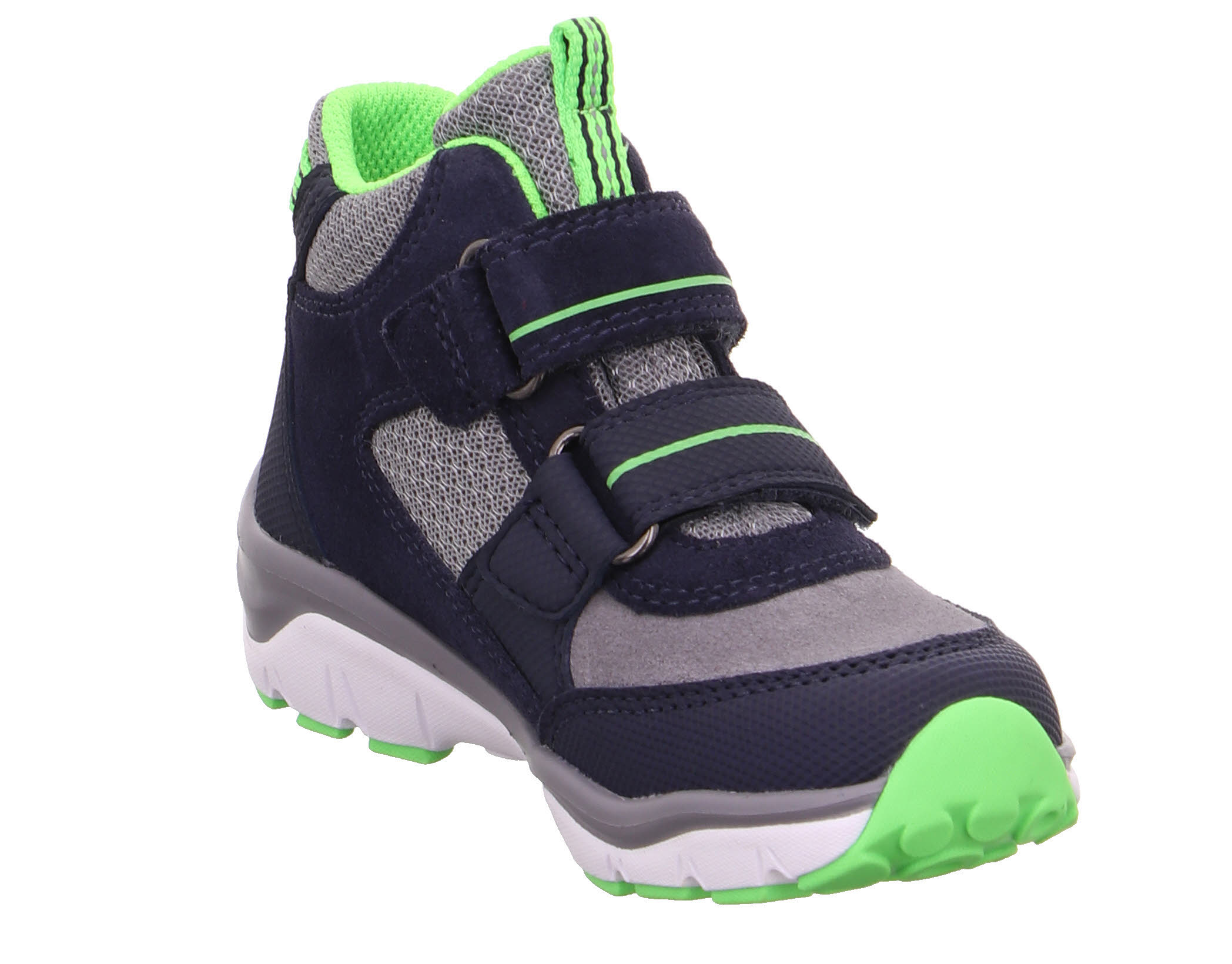 Superfit Sport5 Jungen Gore-Tex Halbschuh Klettverschluss Outdoor blau grün NEU