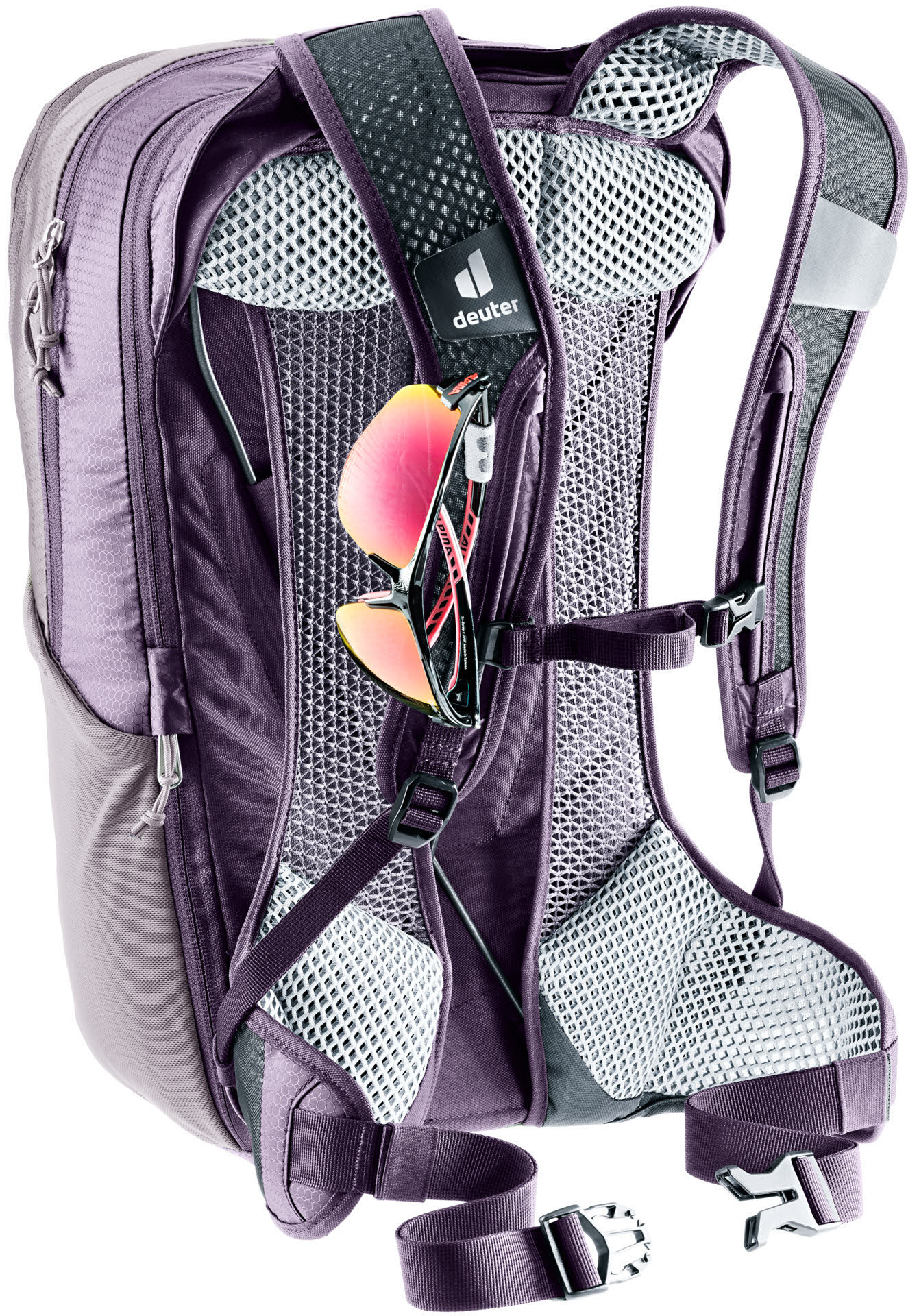 Deuter Race Air 14+3 Unisex Rucksack Fahrradrucksack lila