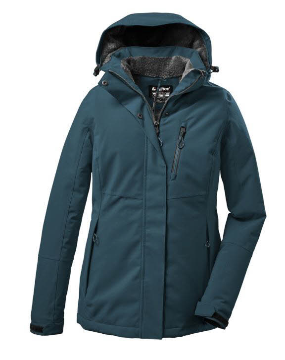 Killtec KOW 170 Damen Kapuzenjacke Funktionsjacke blau