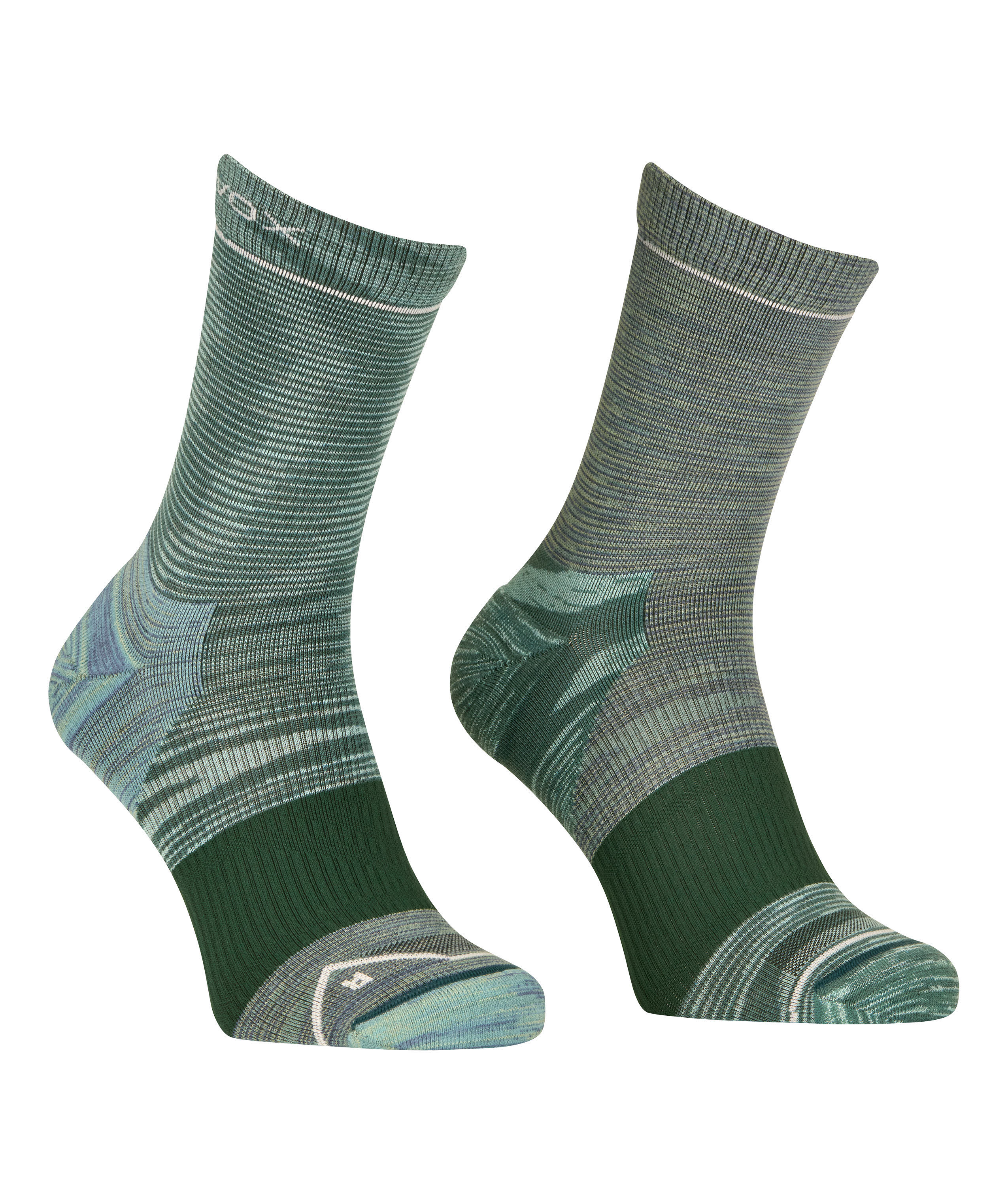 Ortovox Alpine Mid Socks M Herren Wandersocken grün