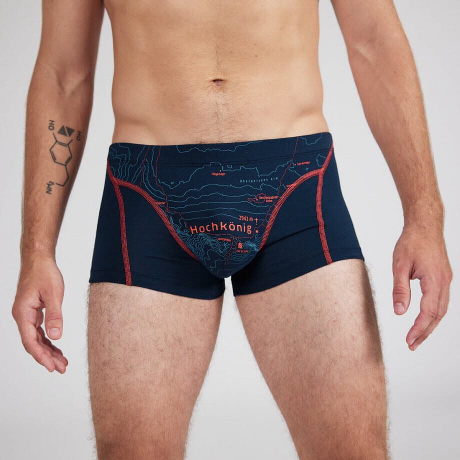 EIN SCHÖNER FLECK ERDE Boxershort HOCHKÖNIG Herren tiefblau NEU