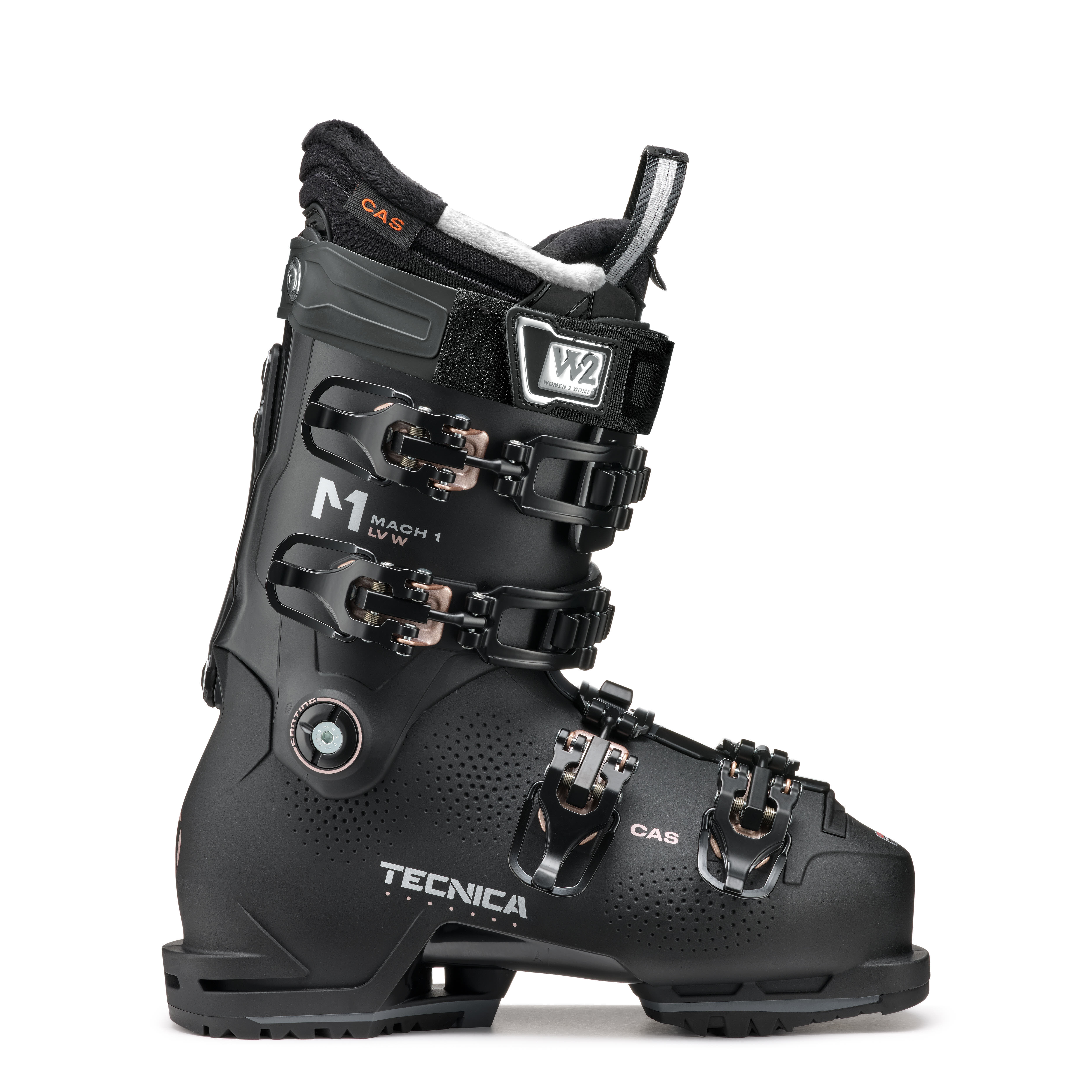 Tecnica Mach1 LV 105 W TD GW Damen Skischuhe Schnallenskischuhe schwarz