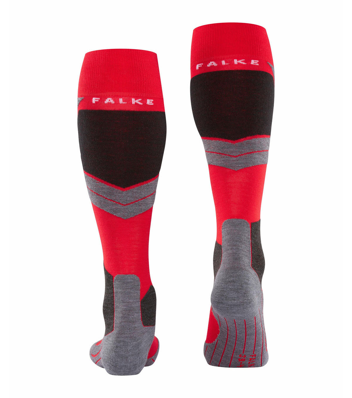 Falke SK4 Herren Kniestrümpfe Skiing Sportsocken Skisocken Wintersport rot NEU