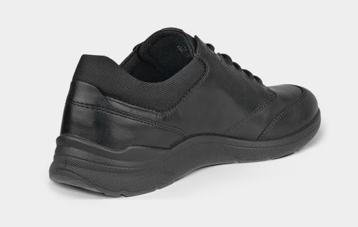 ecco IRVING Herren Lederschuhe Schnürschuhe schwarz