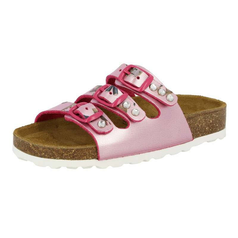 Lico Bioline Horse Hausschuhe Pantolette Mädchen rosa NEU