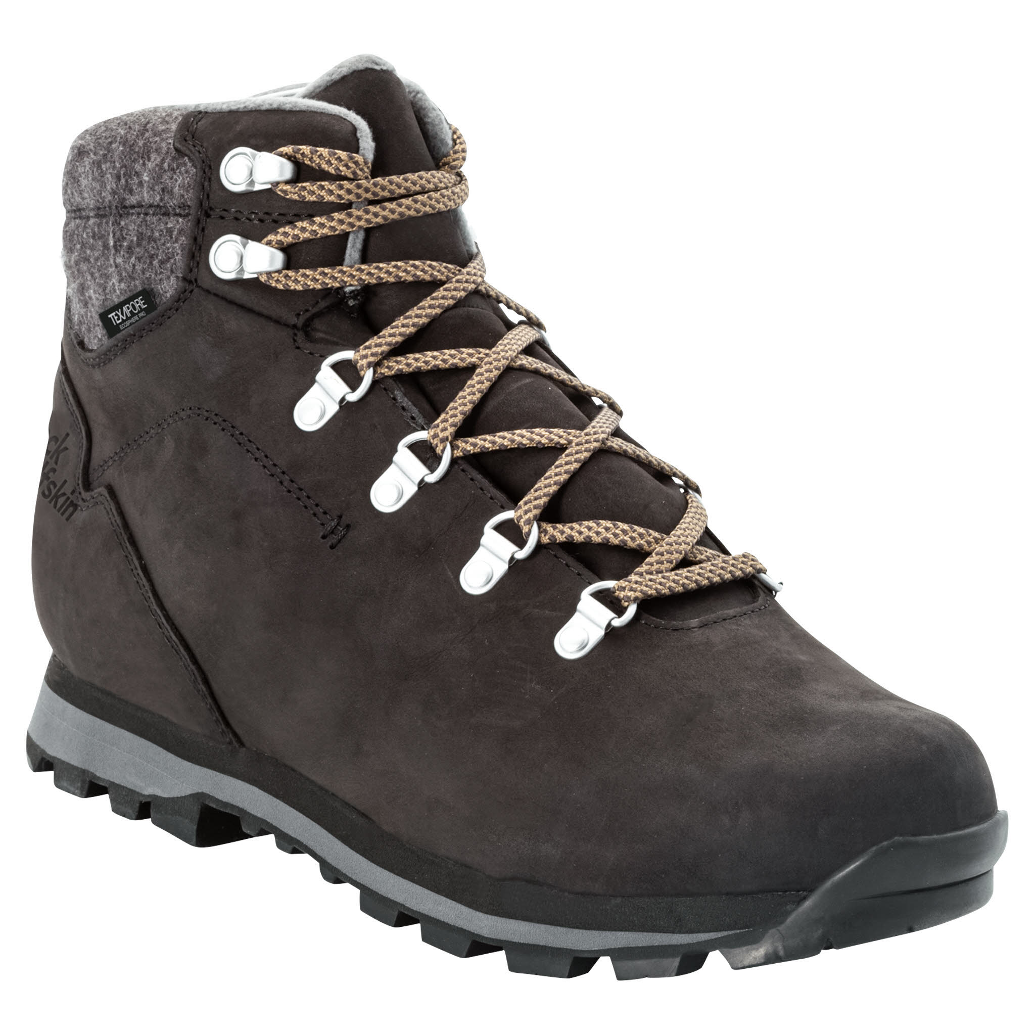 Jack Wolfskin Thunder Bay Texapore Mid M Winterschuh Herren dunkelgrau