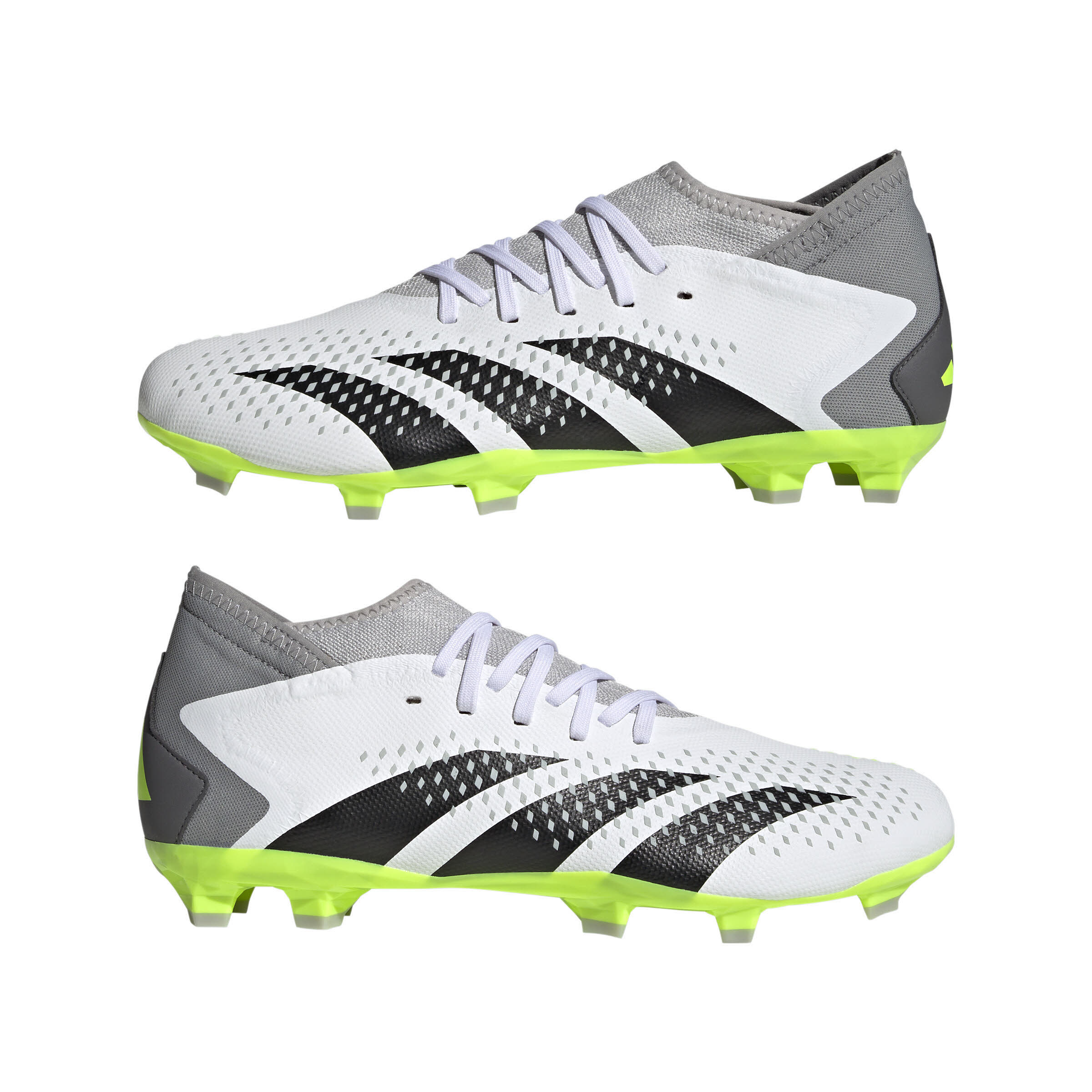 adidas Predator Accuracy.3 FG Herren Fußballschuhe weiß-grün