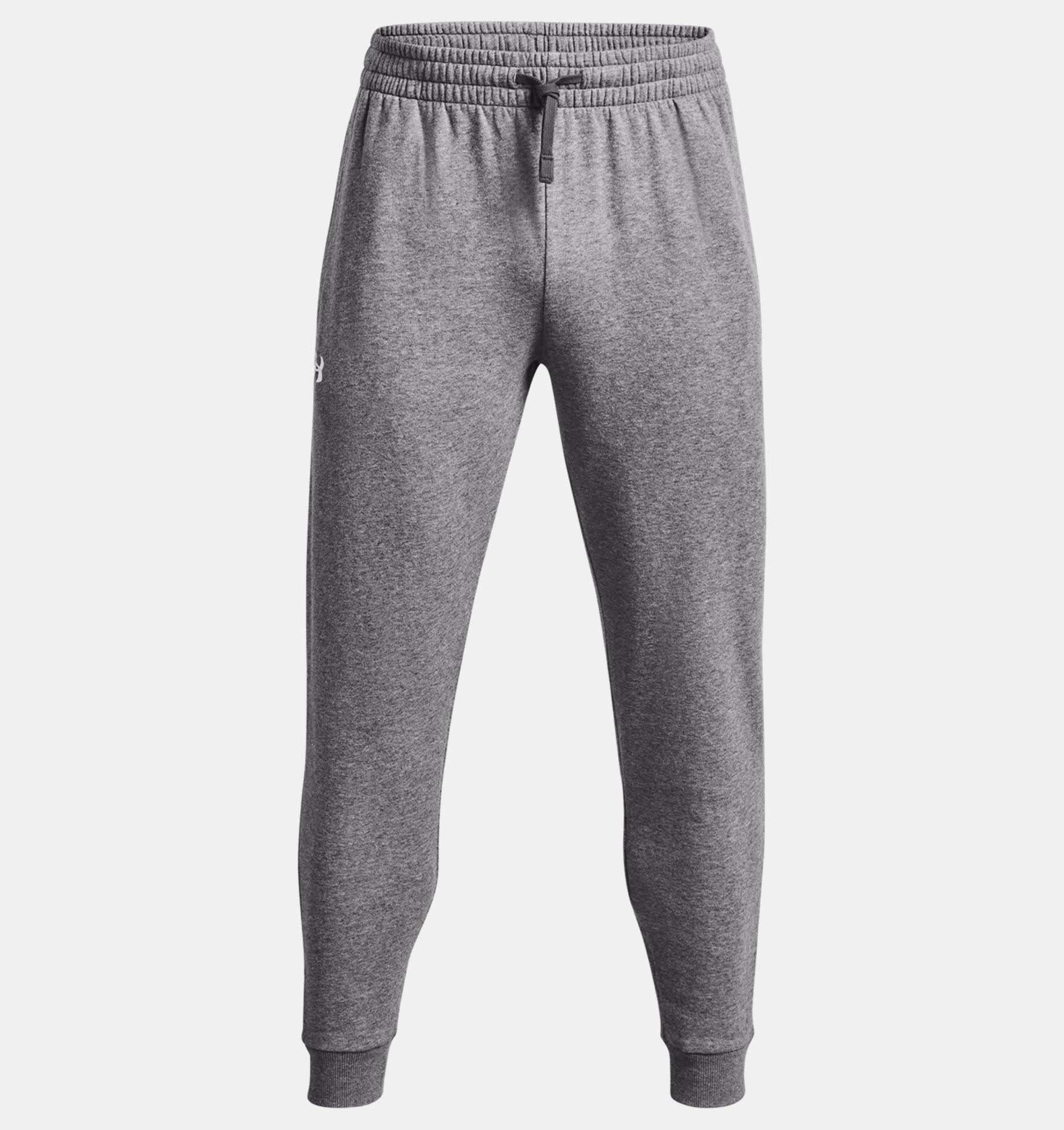 Under Armour UA Rival Fleece Joggers-BL Jogginghose Sweathose Herren grau