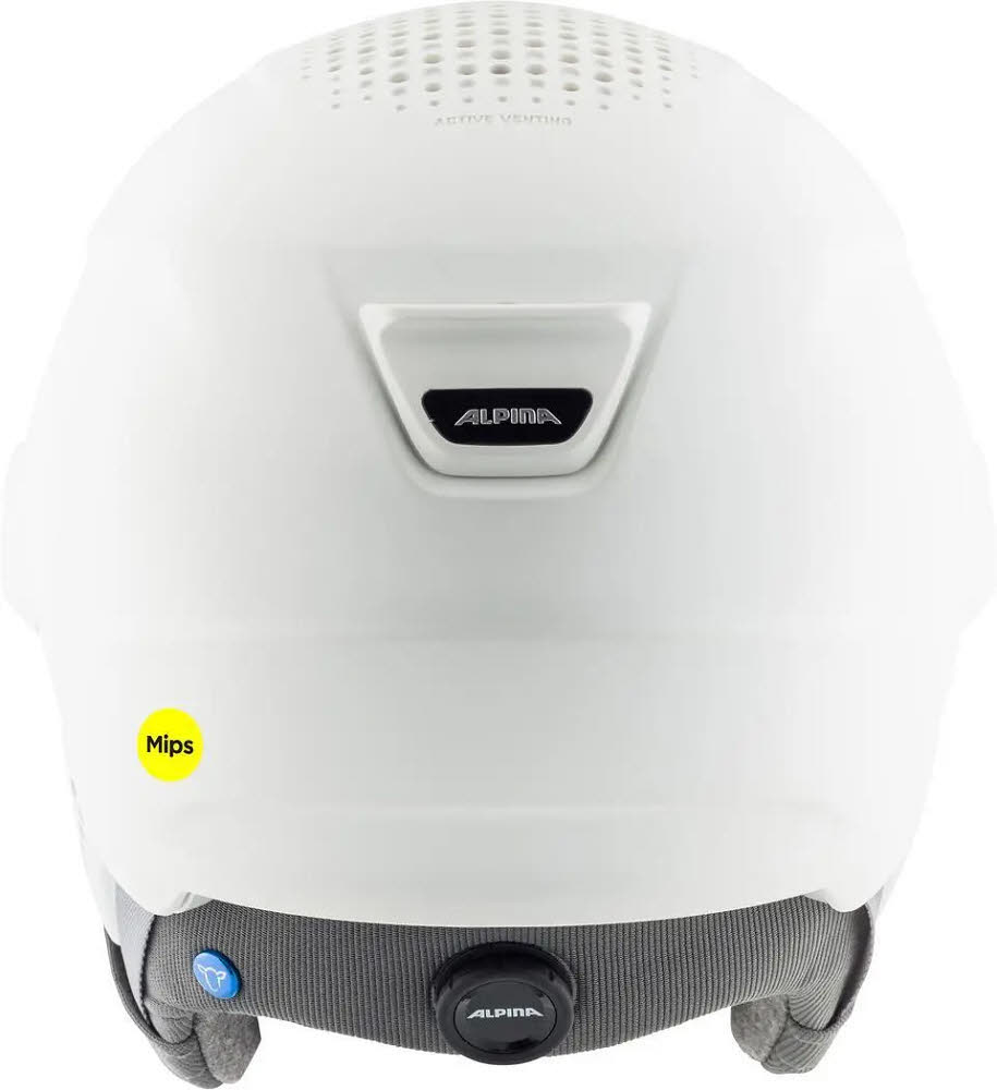 Alpina ORO QV MIPS Damen Skihelm Snowboardhelm Visierhelm white matt