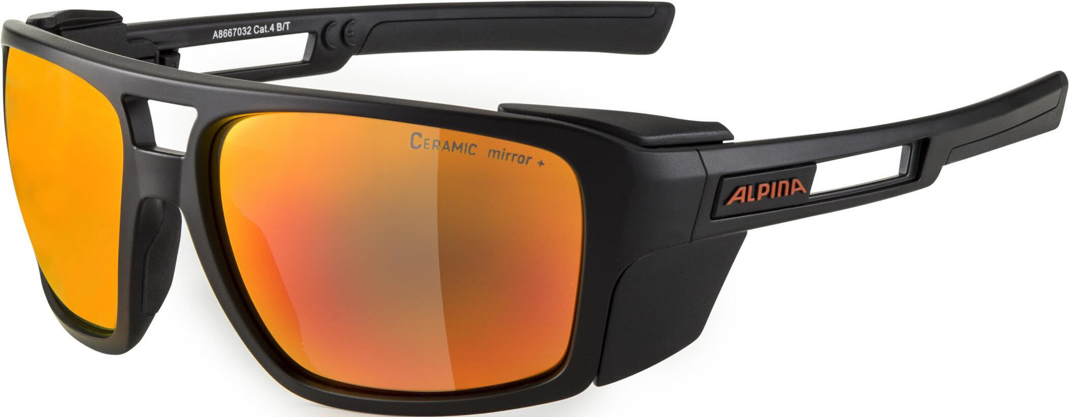 Alpina Skywalsh 32 Herren Sportbrille Sonnenbrille schwarz