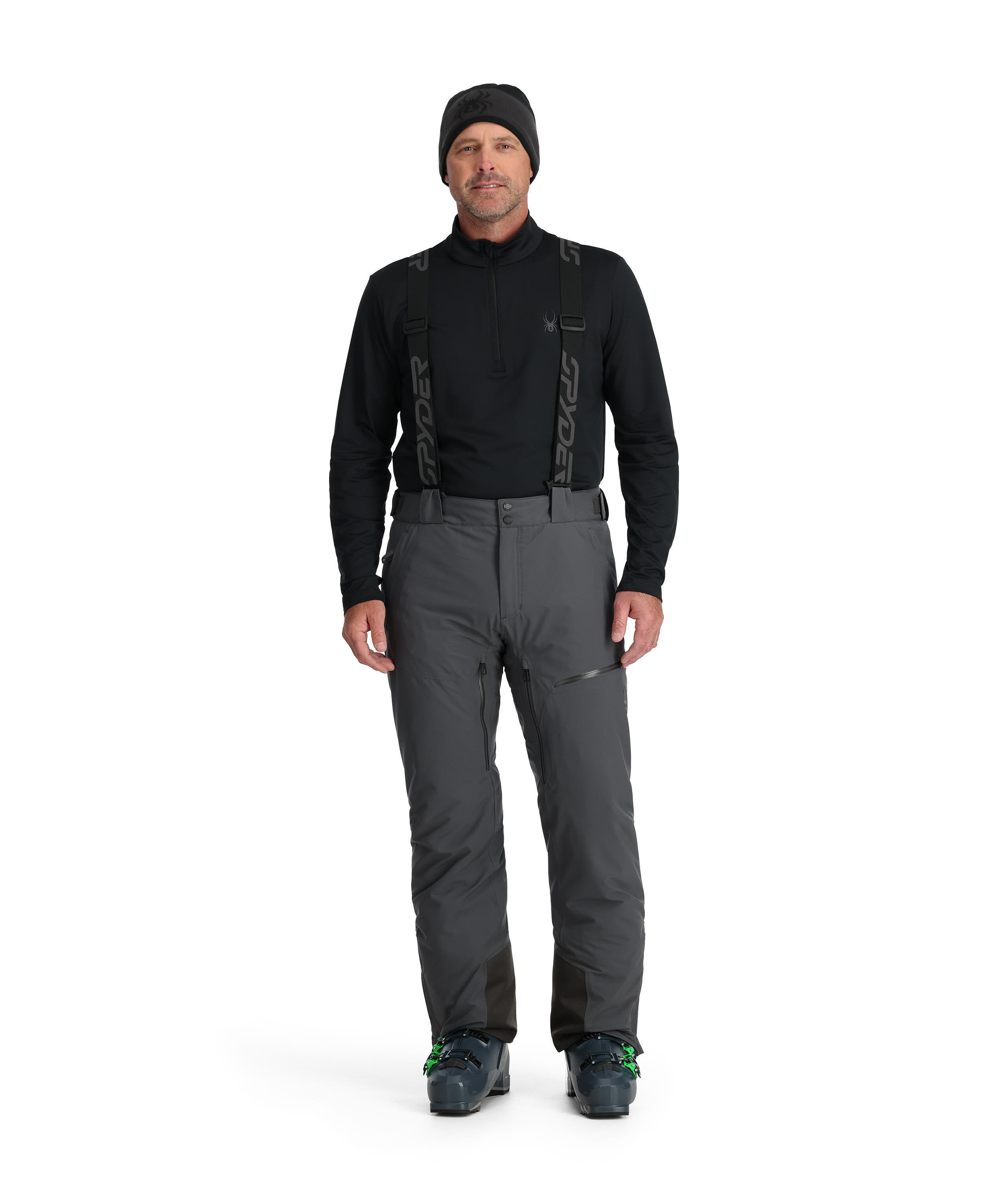 Spyder Dare Herren SKihose Snowboardhose Schneehose grau