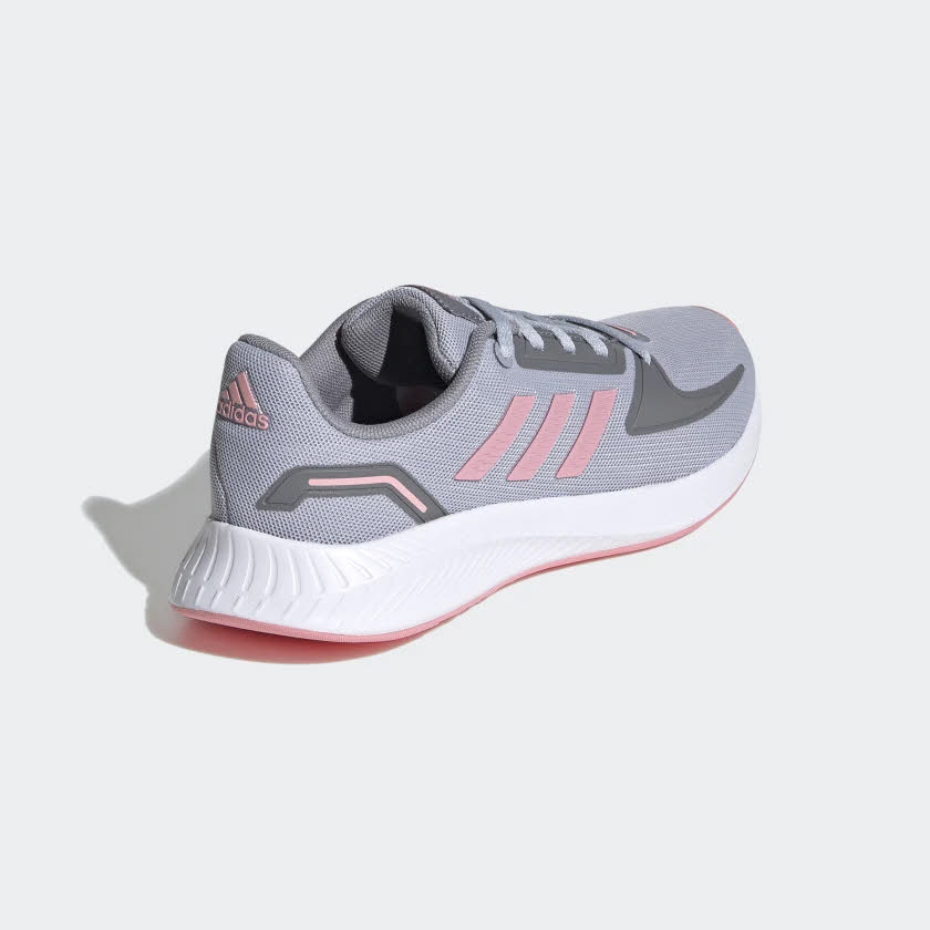 adidas RUNFALCON 2.0 K Mädchen Laufschuh Sport Freizeit grau NEU