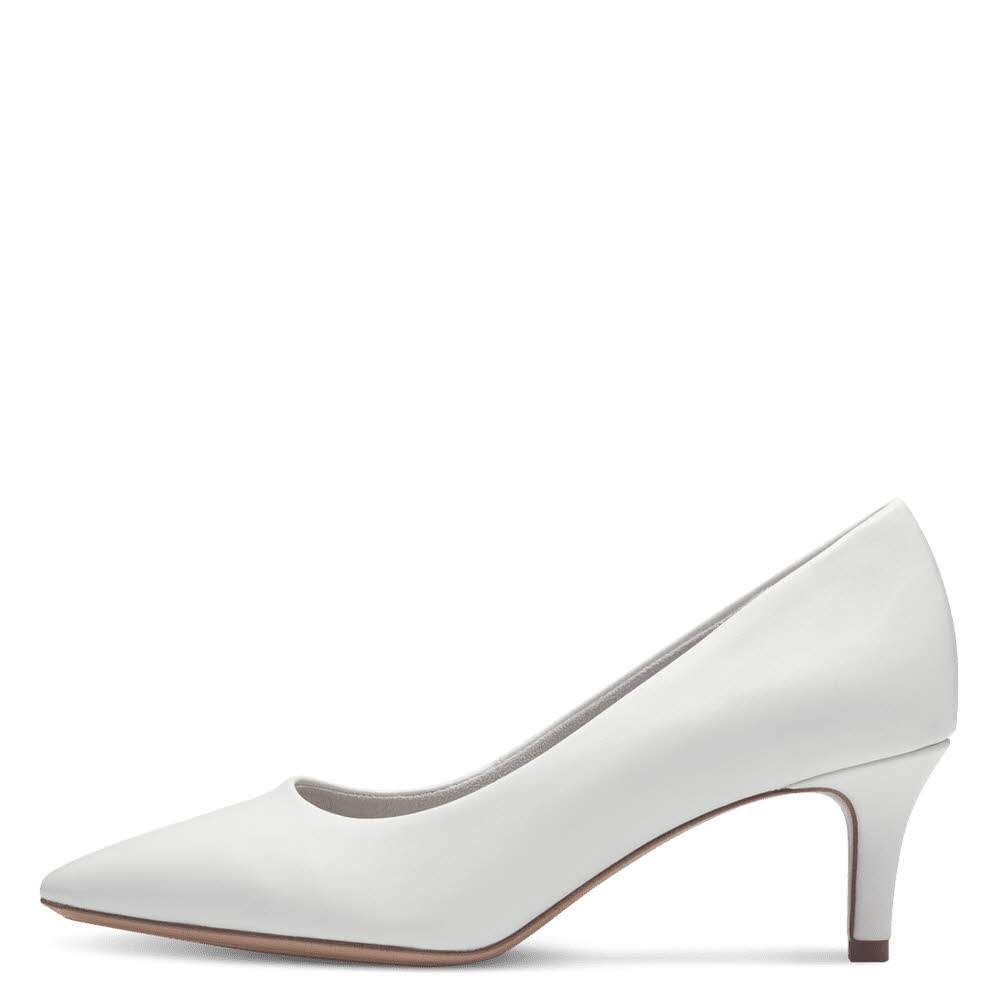 Tamaris Damen Pumps Modeschuhe white matt NEU