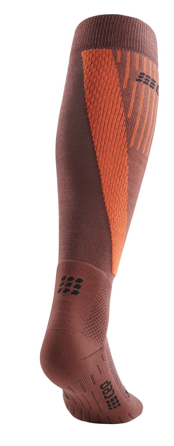 cep Ski Touren Damen Socken Kompression orange