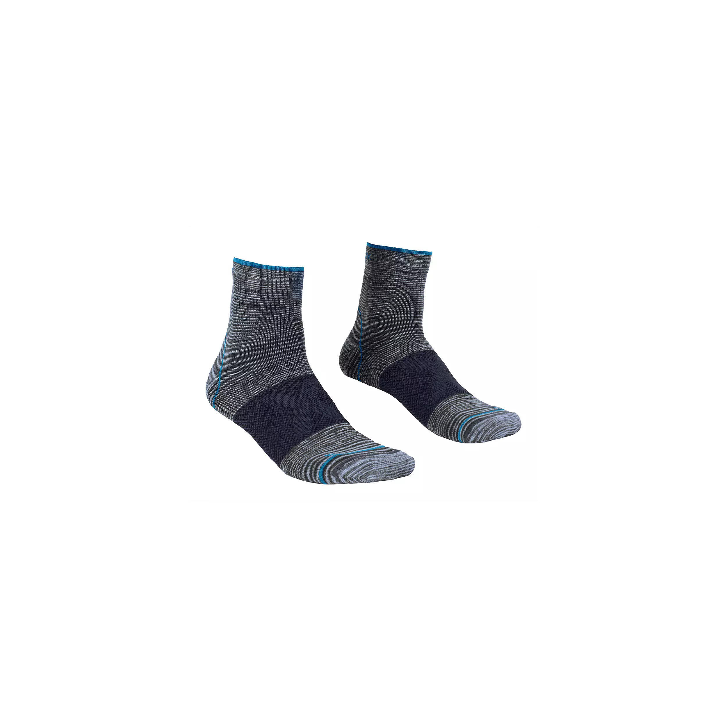 Ortovox Alpinist Quarter Socks M Men Merino Herren Socken grau NEU