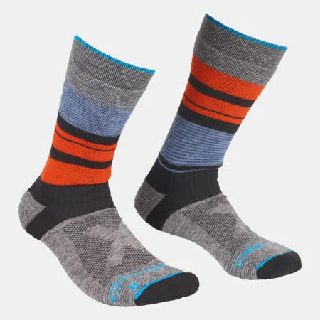 Ortovox ALL MOUNTAIN MID Socks Herren Trekkingsocken Wandersocken Merino-Mix Outdoor multicolor NEU